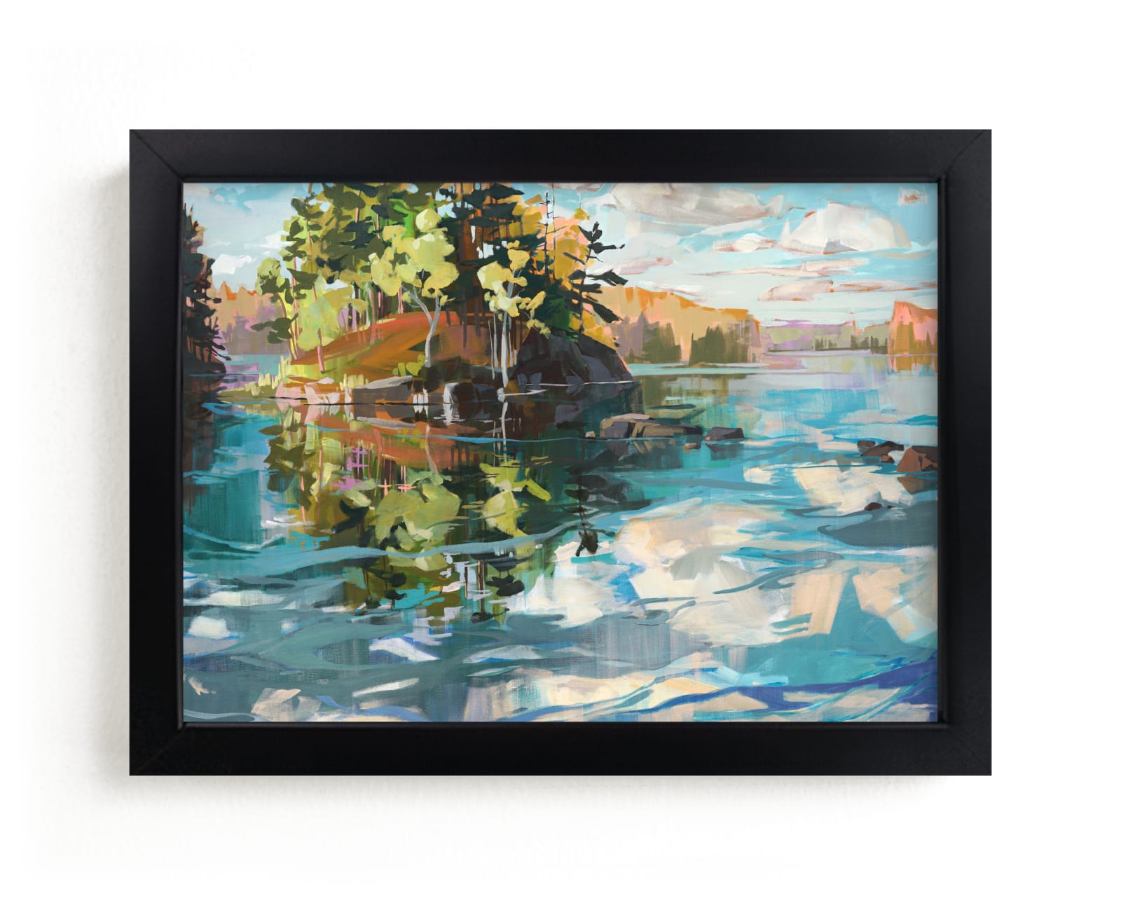 "Upon Reflection" - Limited Edition Art Print by Jess Franks in beautiful frame options and a variety of sizes.