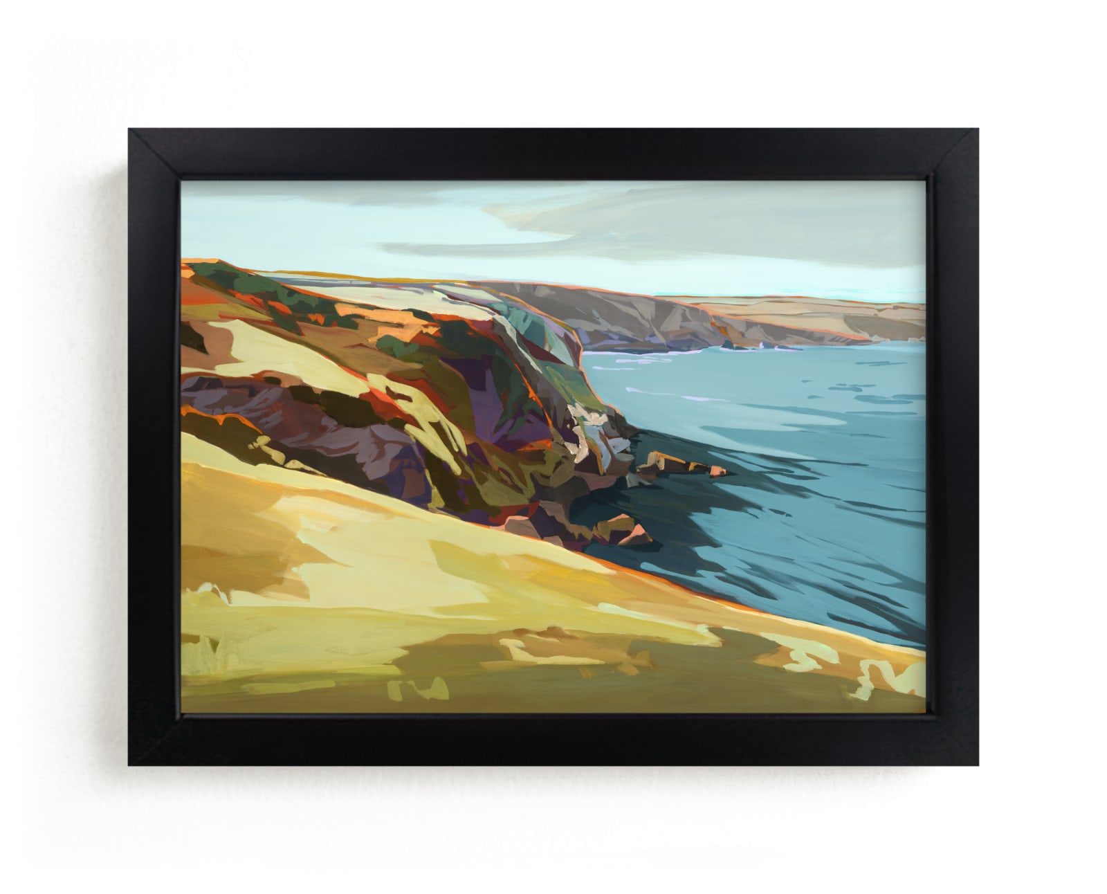 "In the Vale and Gale II" - Limited Edition Art Print by Jess Franks in beautiful frame options and a variety of sizes.