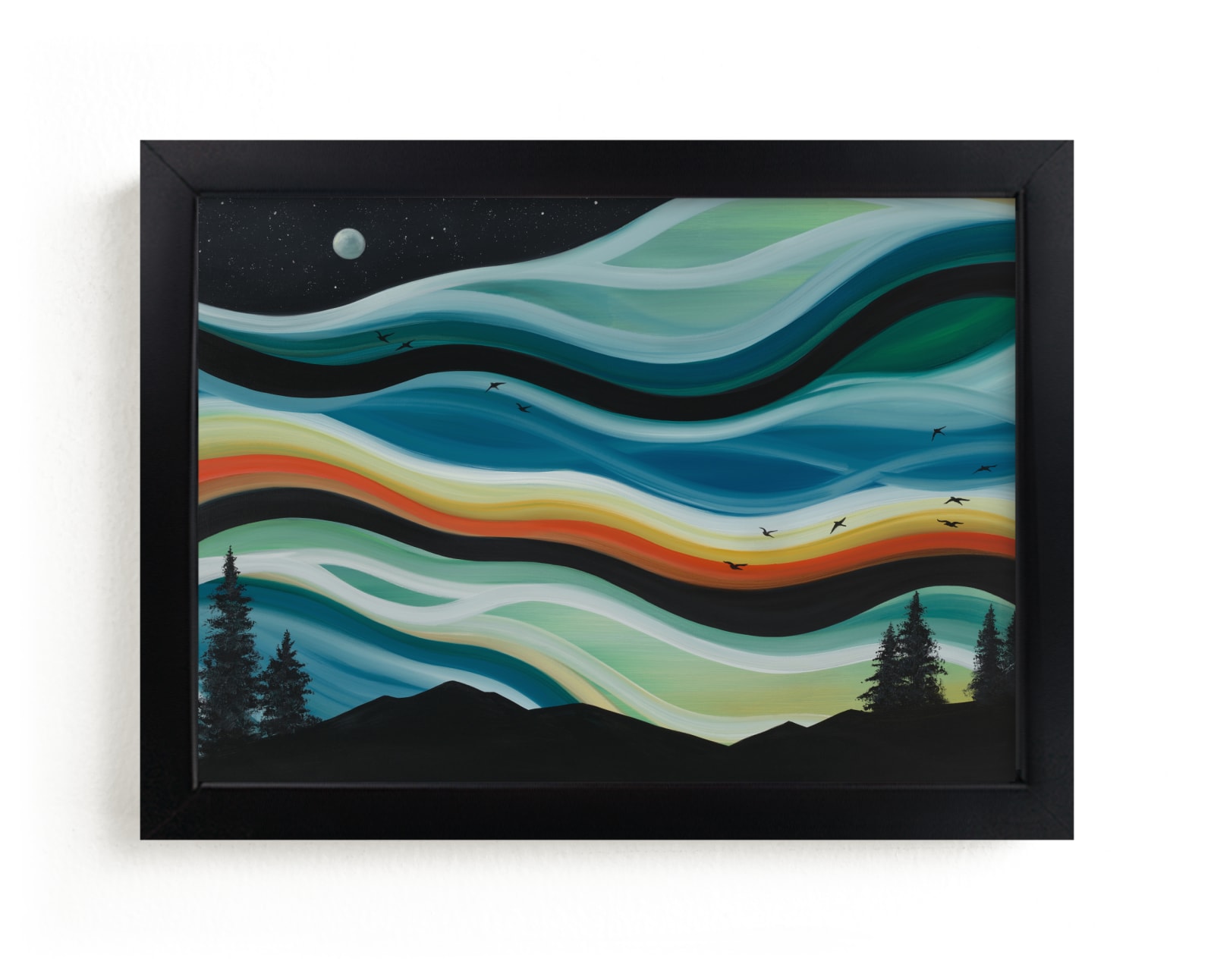 "Space Infinity" - Limited Edition Art Print by Laura Blue Palmer in beautiful frame options and a variety of sizes.