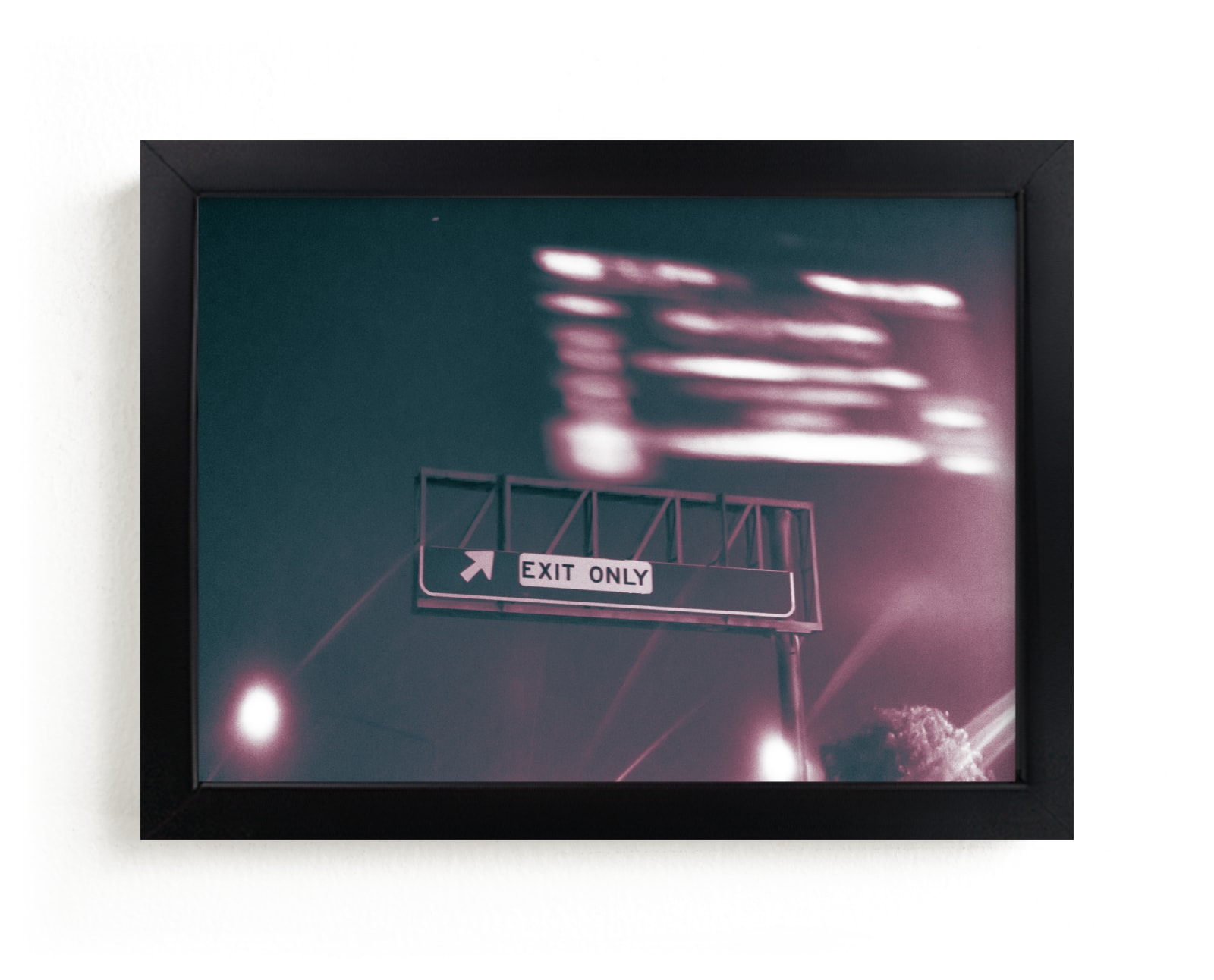 "Exit Only" - Limited Edition Art Print by Adam Stanzak in beautiful frame options and a variety of sizes.