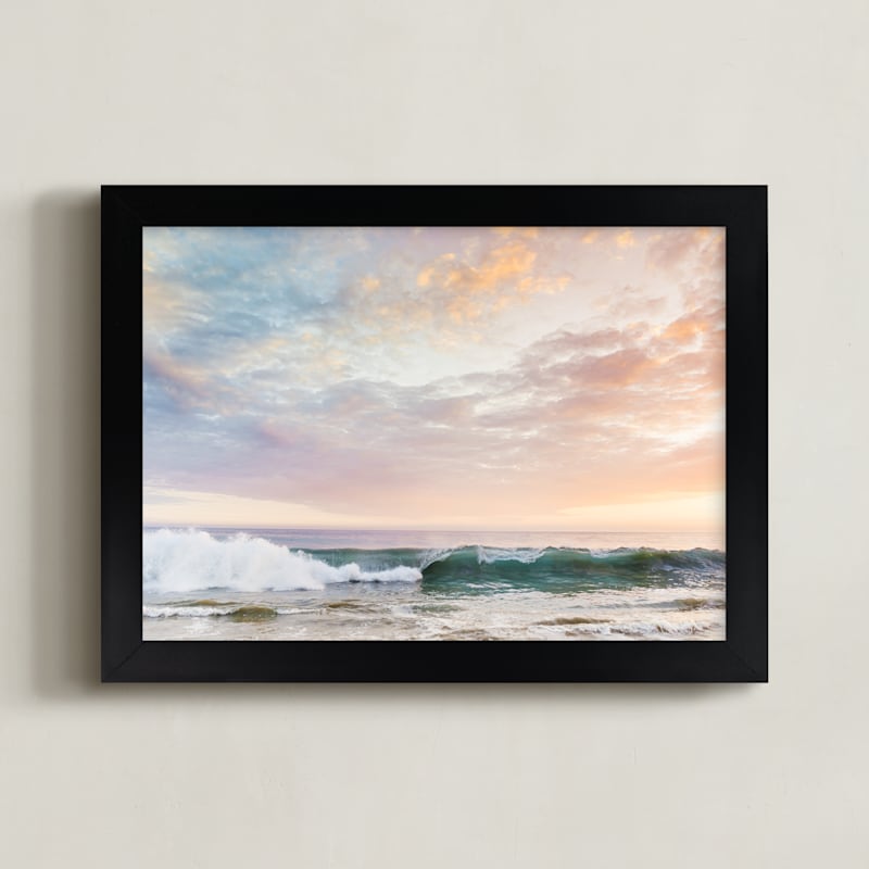 "Sorbet Surf I" - Limited Edition Art Print by Kamala Nahas in beautiful frame options and a variety of sizes.