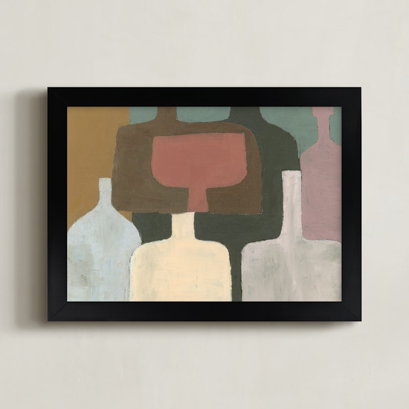 "Vessels on Display 1" - Limited Edition Art Print by Bethania Lima in beautiful frame options and a variety of sizes.