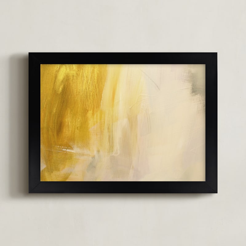 "In Gold" - Limited Edition Art Print by Nell Waters Bernegger in beautiful frame options and a variety of sizes.