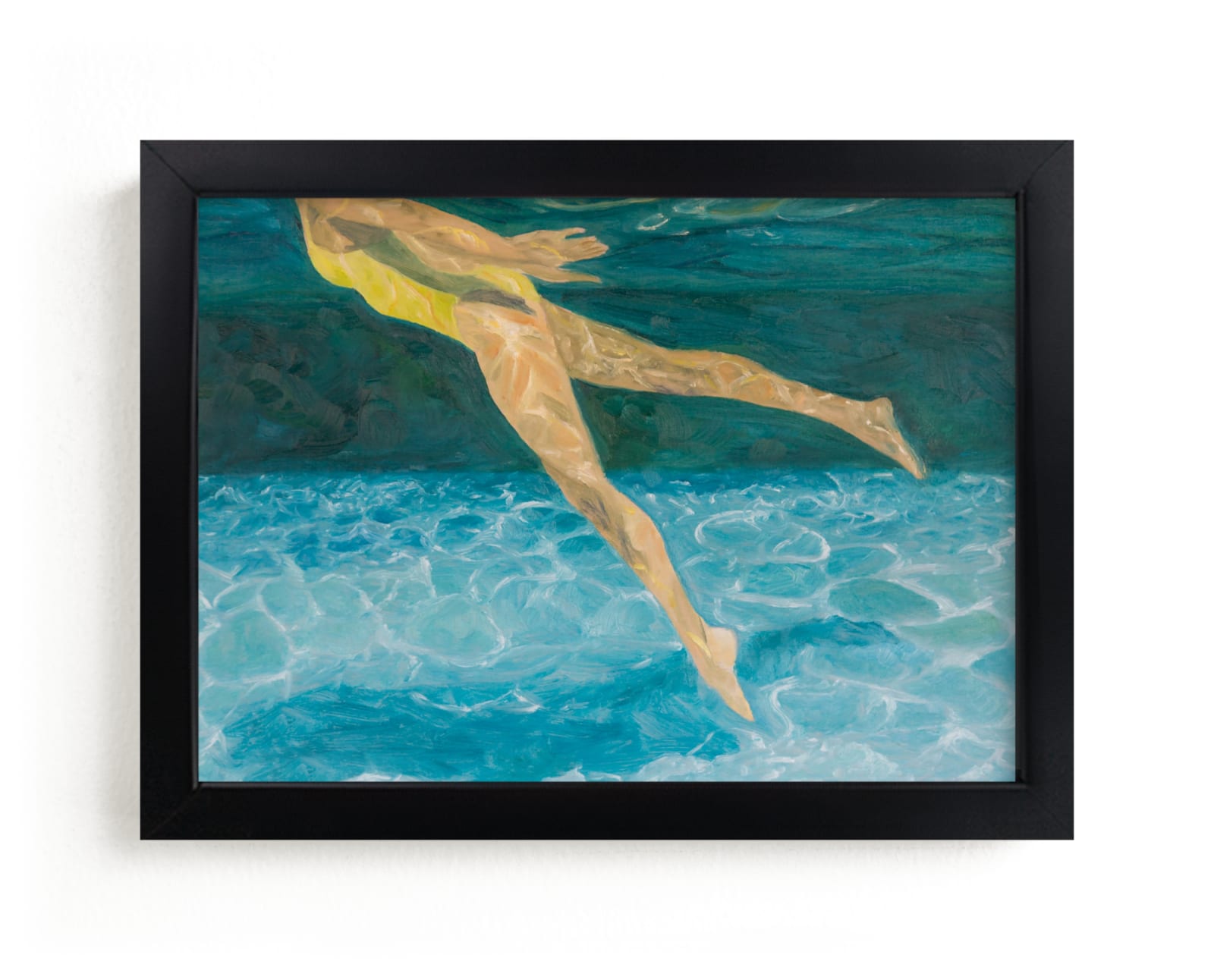 "Submerge II" - Limited Edition Art Print by Debra Butler in beautiful frame options and a variety of sizes.