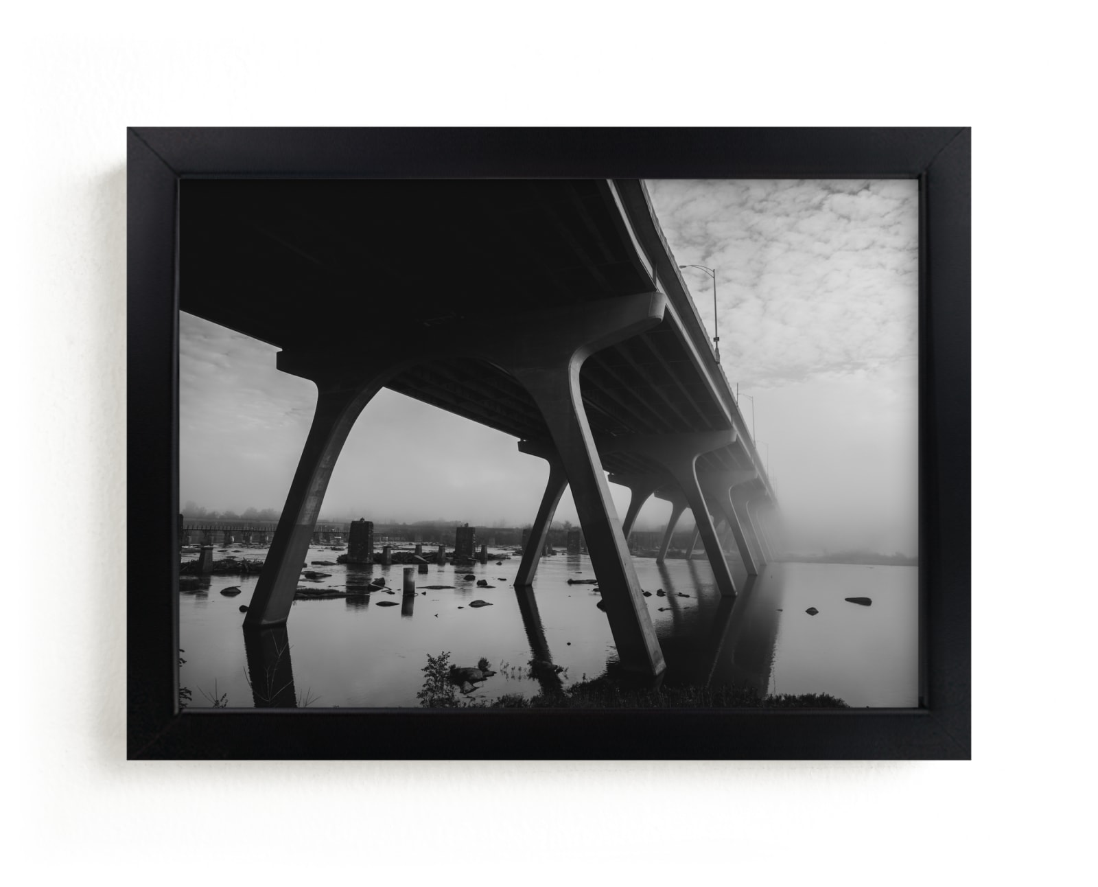 "Life is Foggy" - Limited Edition Art Print by Curtis Newkirk in beautiful frame options and a variety of sizes.