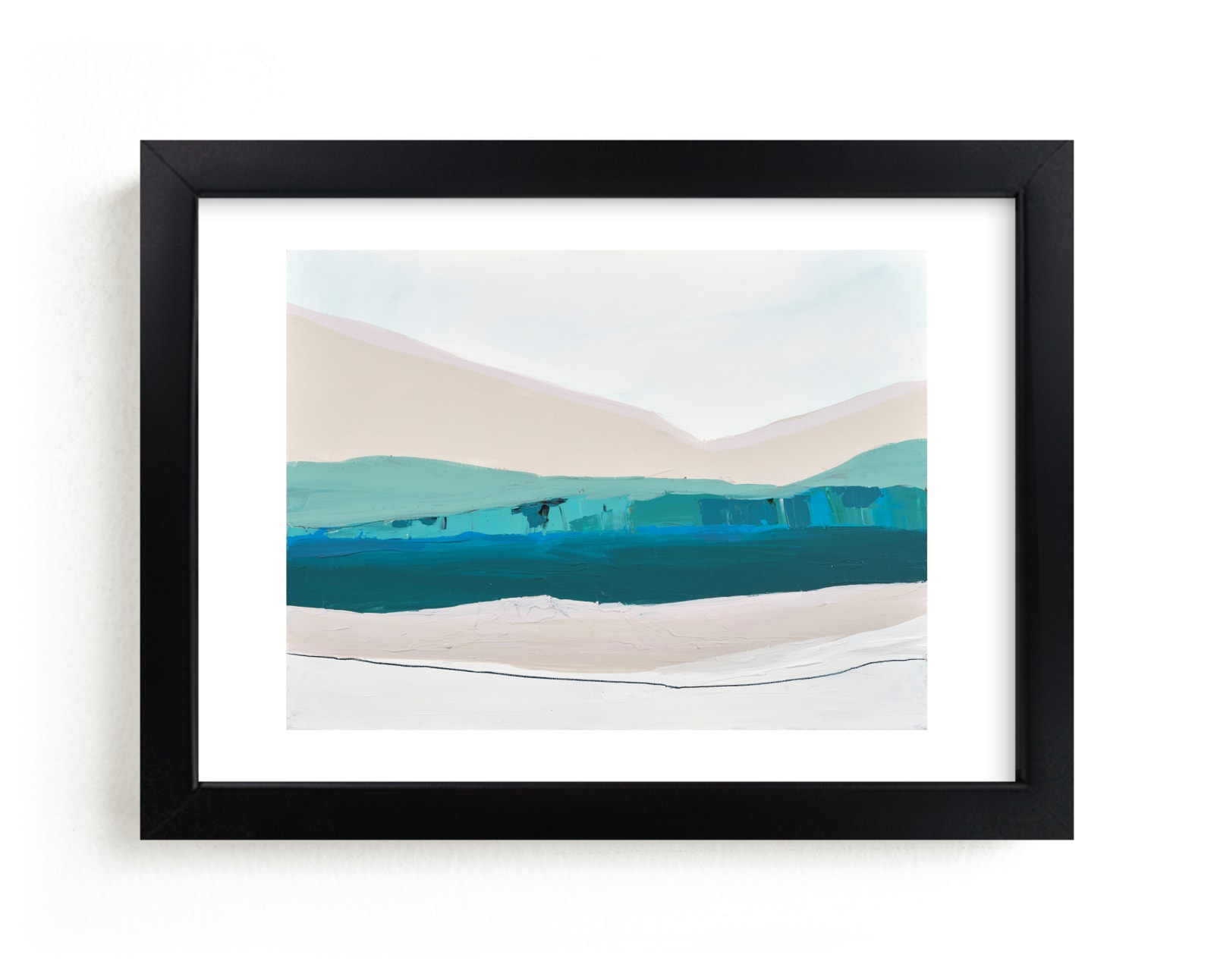 "Coastal Road" - Limited Edition Art Print by Caryn Owen in beautiful frame options and a variety of sizes.