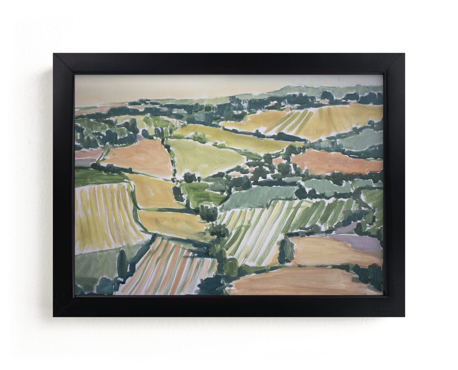 "Color Fields" - Limited Edition Art Print by Alysia Quisenberry in beautiful frame options and a variety of sizes.