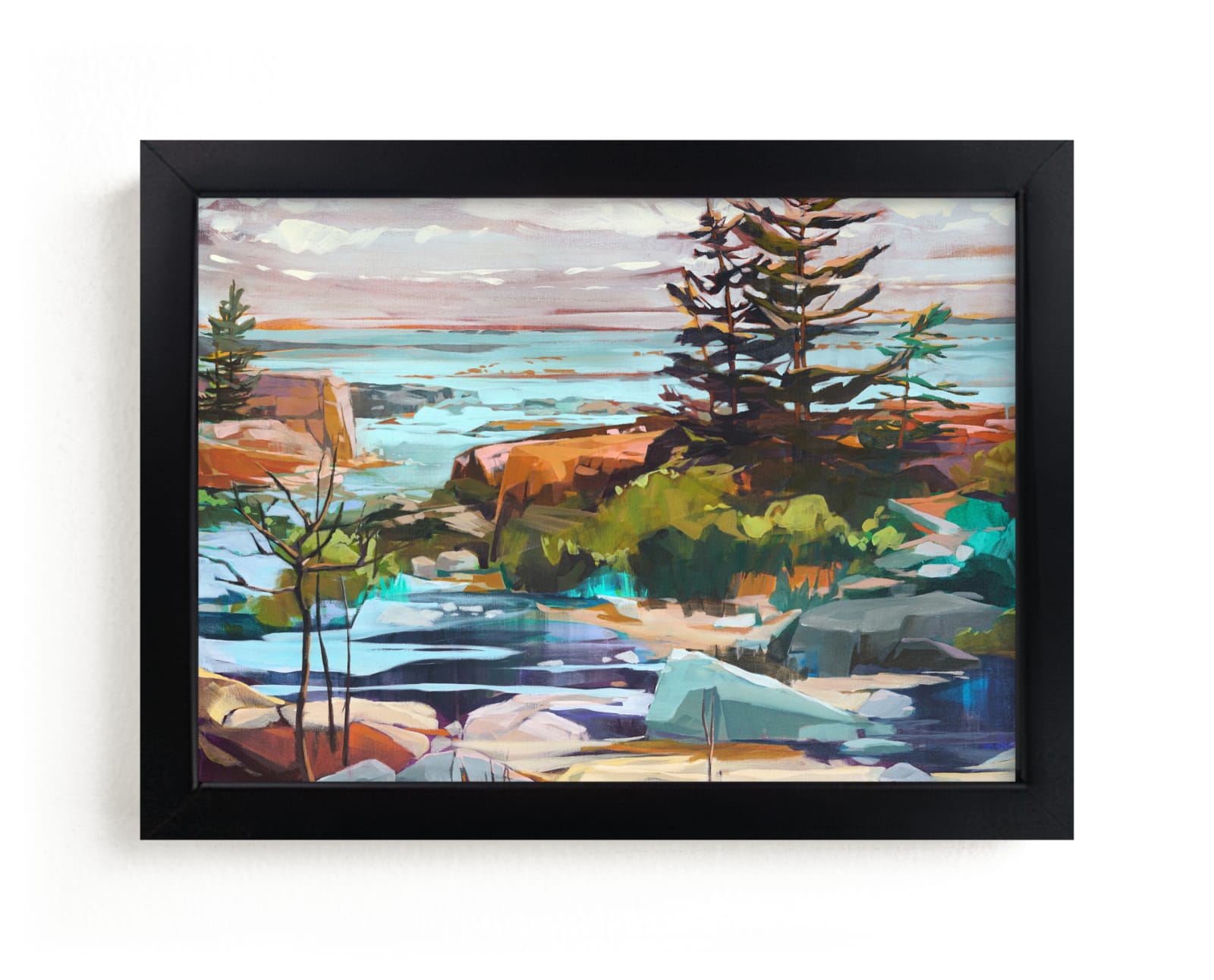 "For Shore" - Limited Edition Art Print by Jess Franks in beautiful frame options and a variety of sizes.