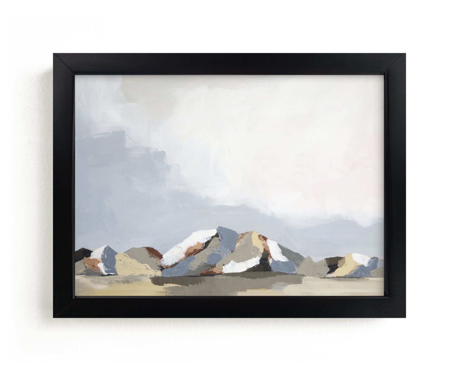 "Sundown in the Chisos" - Limited Edition Art Print by Kati Ramer in beautiful frame options and a variety of sizes.