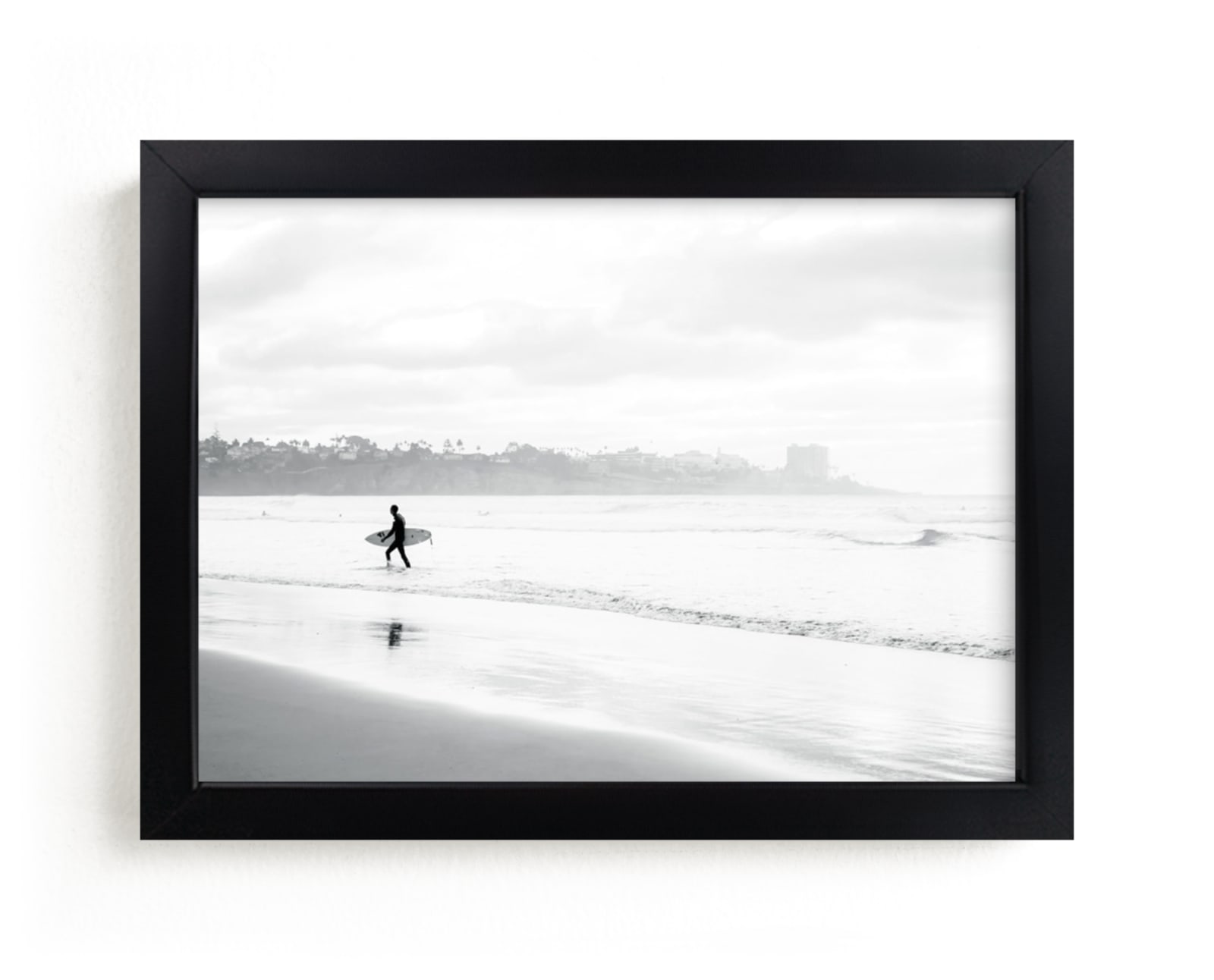 "Monochrome Coasts" - Limited Edition Art Print by Matthew Sampson in beautiful frame options and a variety of sizes.