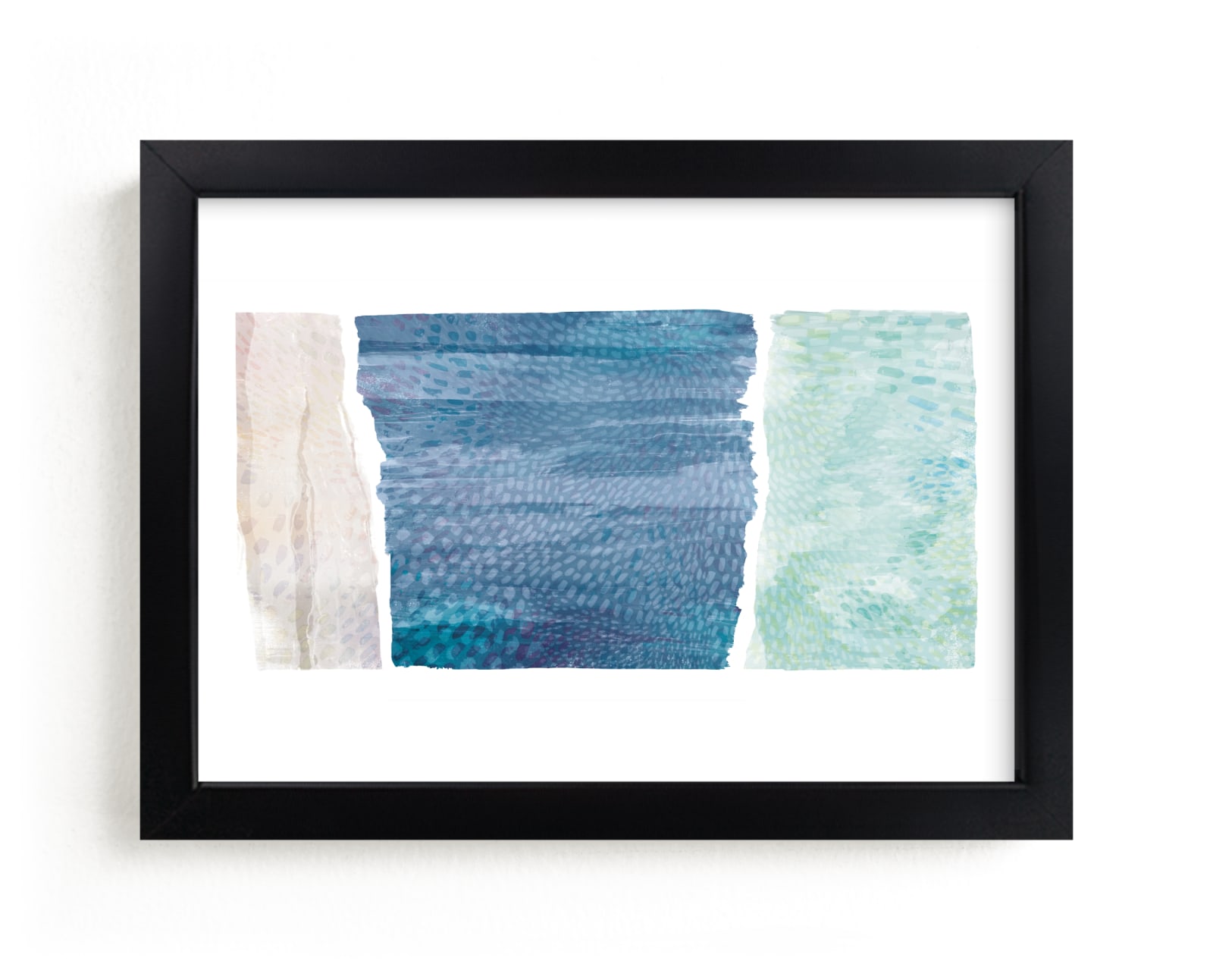"From Sea to Shining Sea" - Limited Edition Art Print by Hooray Creative in beautiful frame options and a variety of sizes.