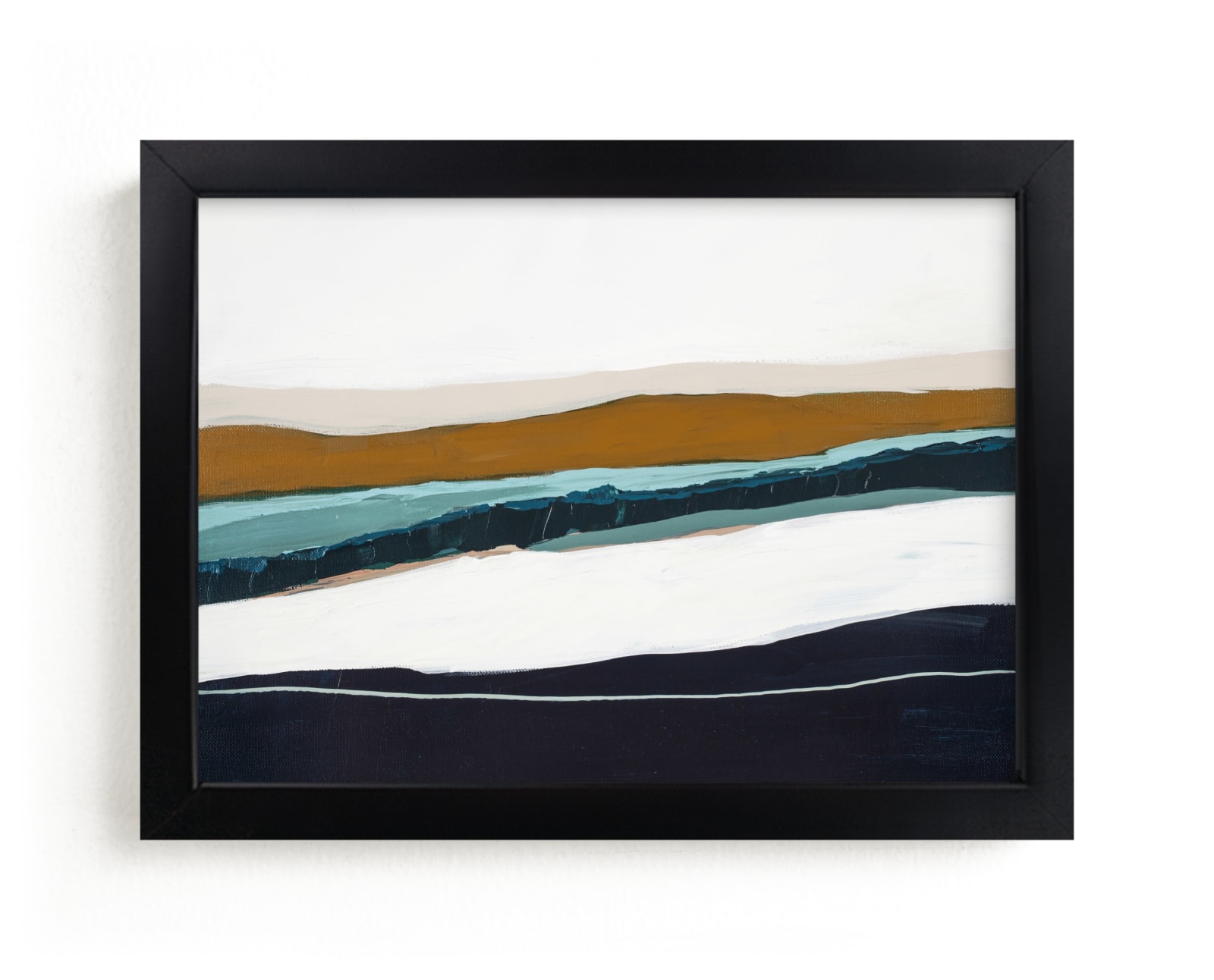 "Moonlight Seascape" - Limited Edition Art Print by Caryn Owen in beautiful frame options and a variety of sizes.