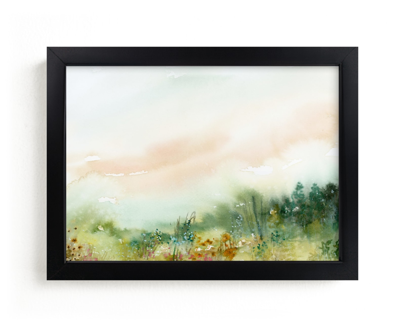 "MeadowLand" - Limited Edition Art Print by Lindsay Megahed in beautiful frame options and a variety of sizes.