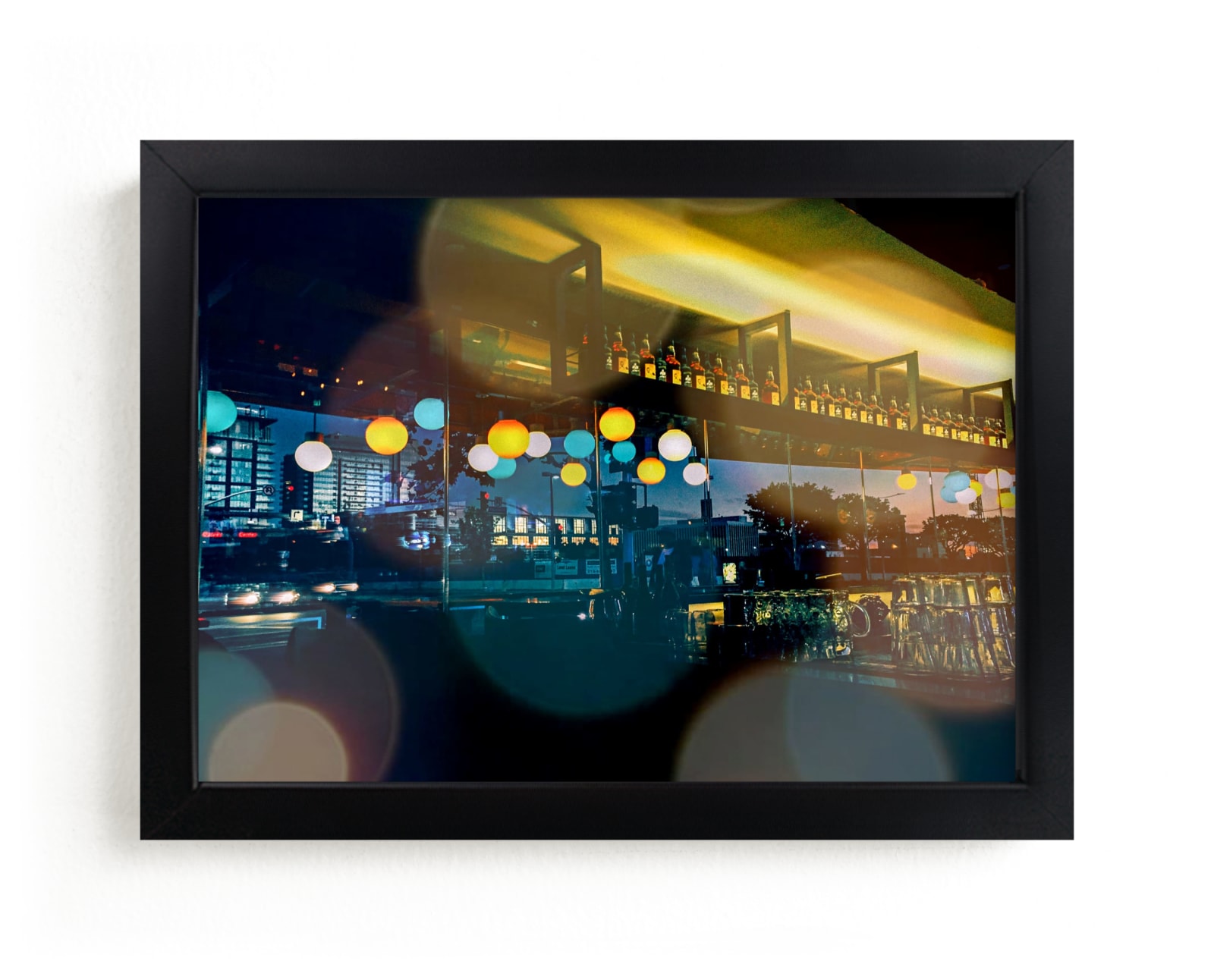 "Night in the City" - Limited Edition Art Print by Kate Baird in beautiful frame options and a variety of sizes.