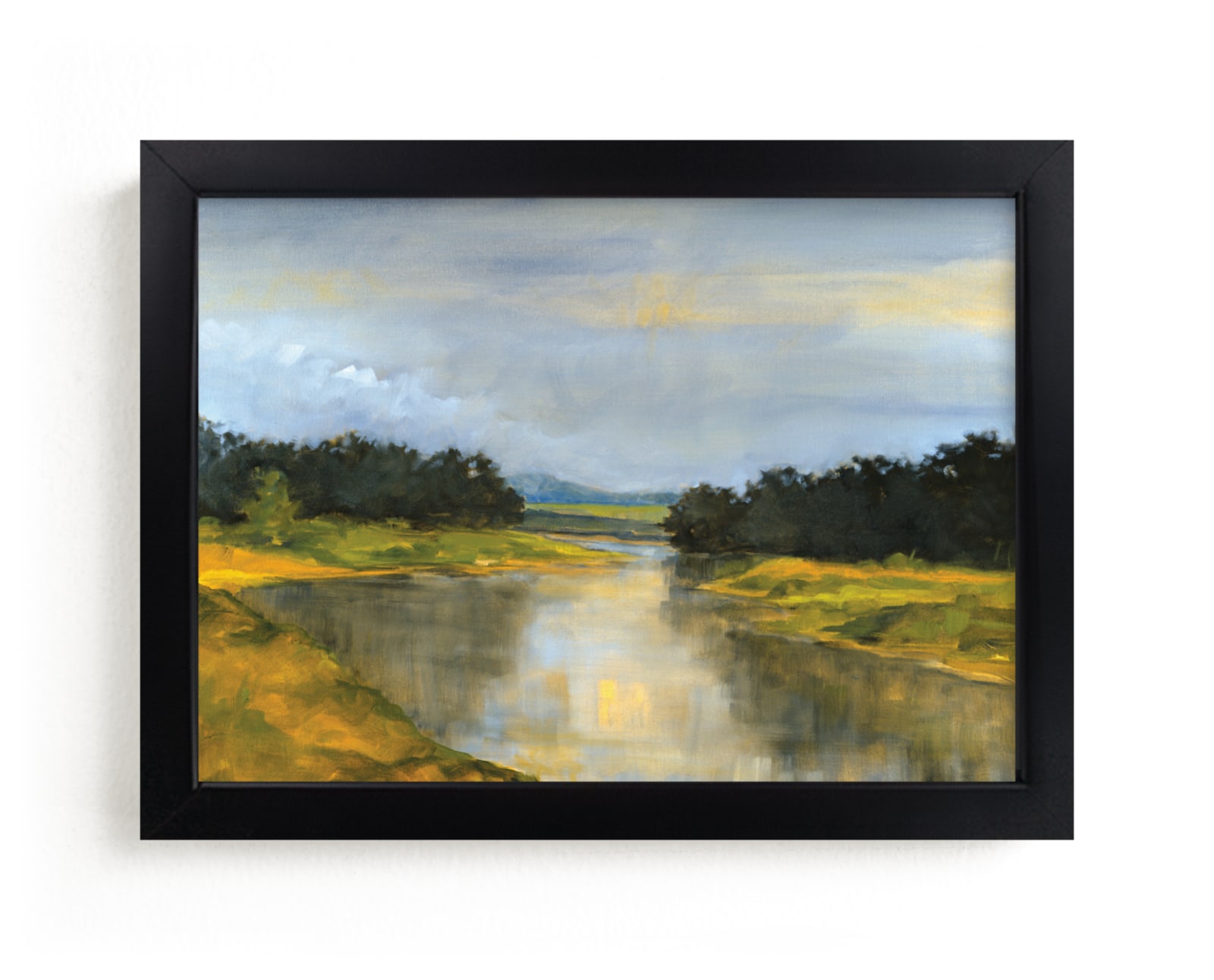"Glass River" - Limited Edition Art Print by Stephanie Goos Johnson in beautiful frame options and a variety of sizes.
