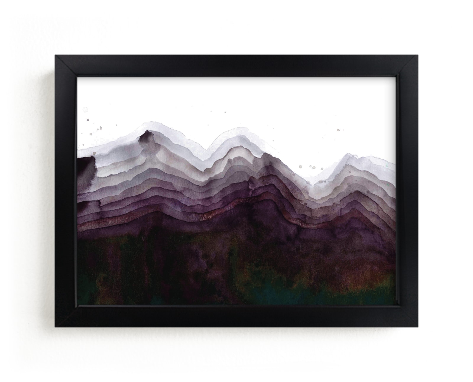 "The Mountain Side" - Limited Edition Art Print by Kelsey McNatt in beautiful frame options and a variety of sizes.