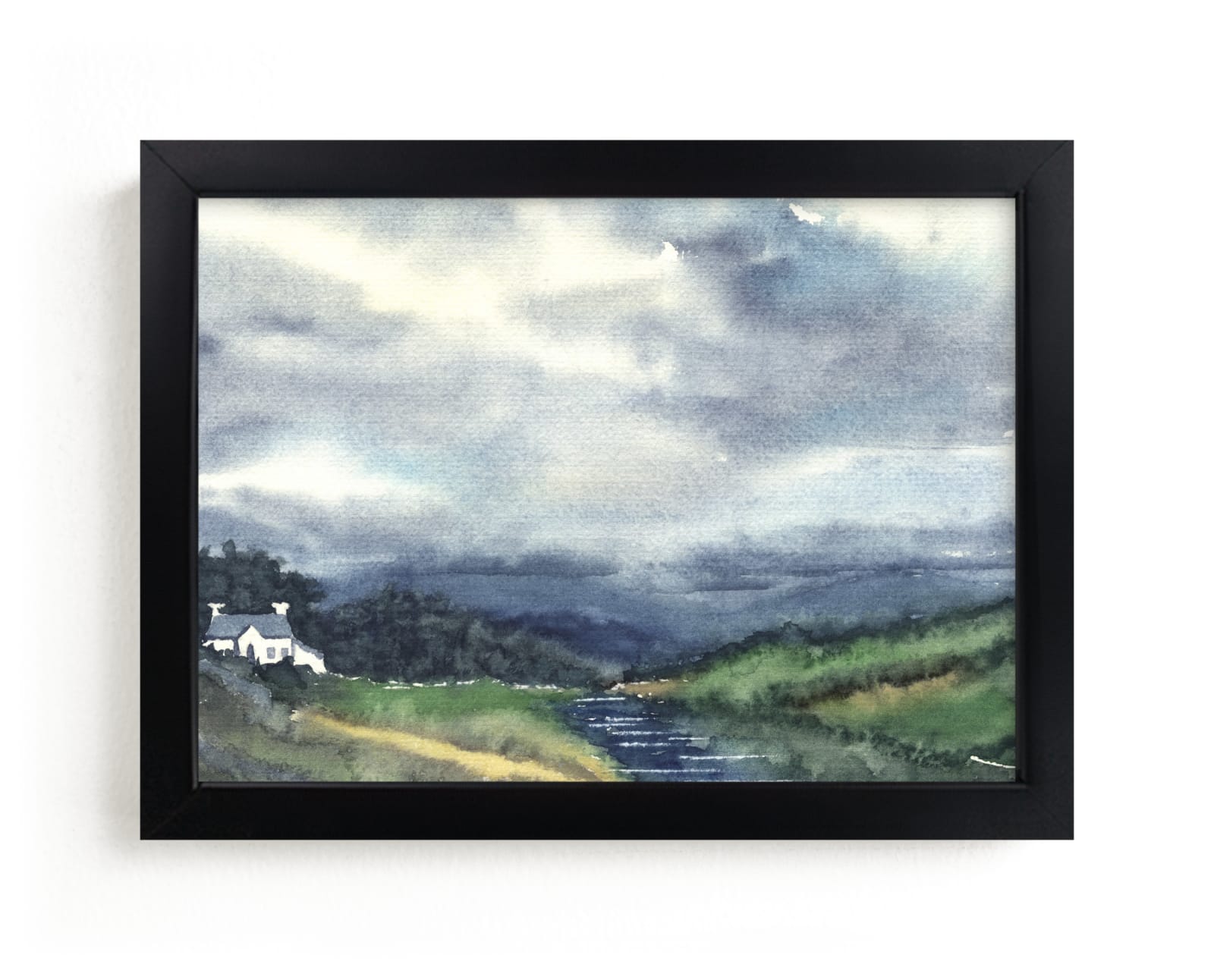 "Cloud Symphony Donegal Ireland" - Limited Edition Art Print by Eva Marion in beautiful frame options and a variety of sizes.