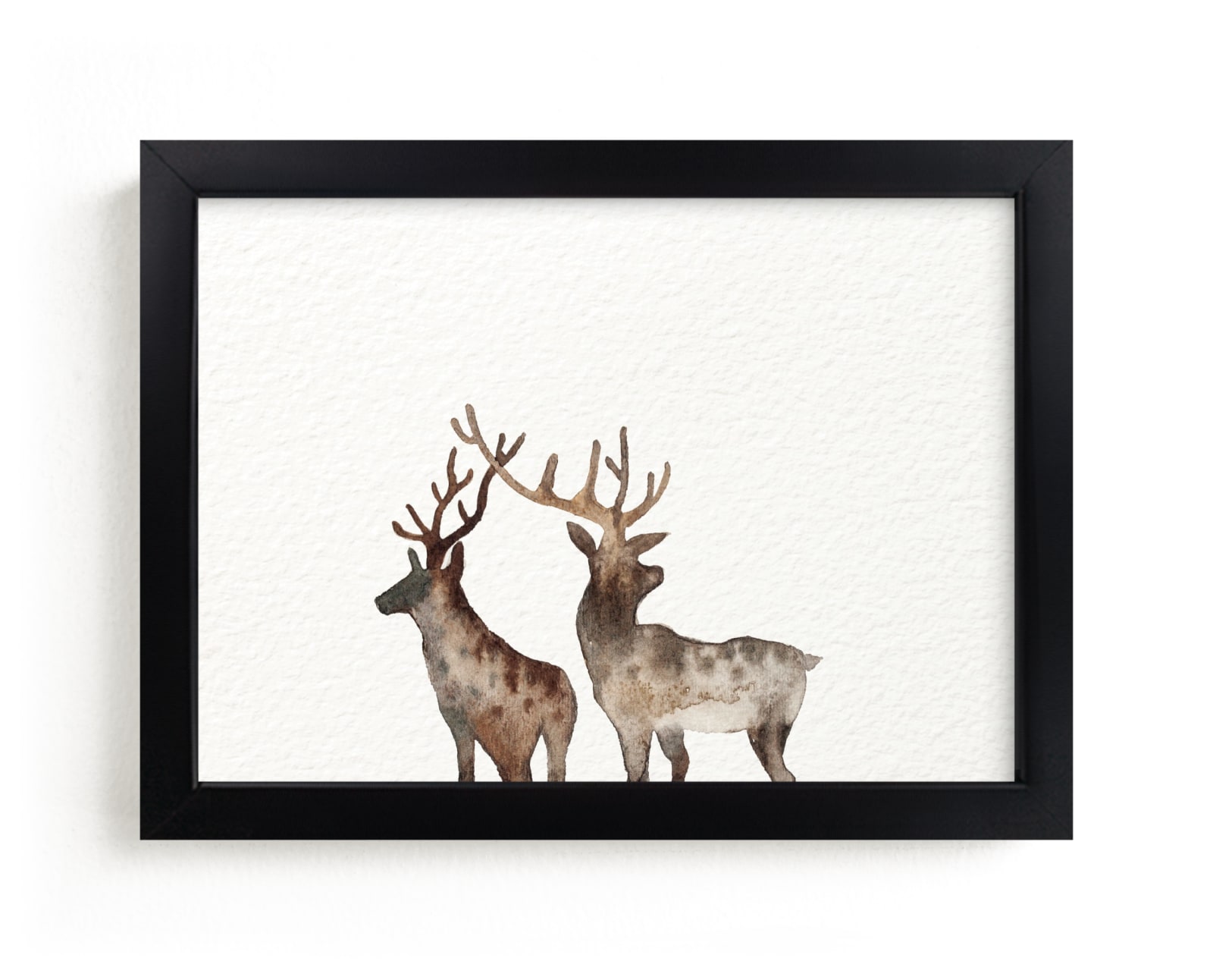"Merry Christmas, Comet & Cupid " - Limited Edition Art Print by jinseikou in beautiful frame options and a variety of sizes.