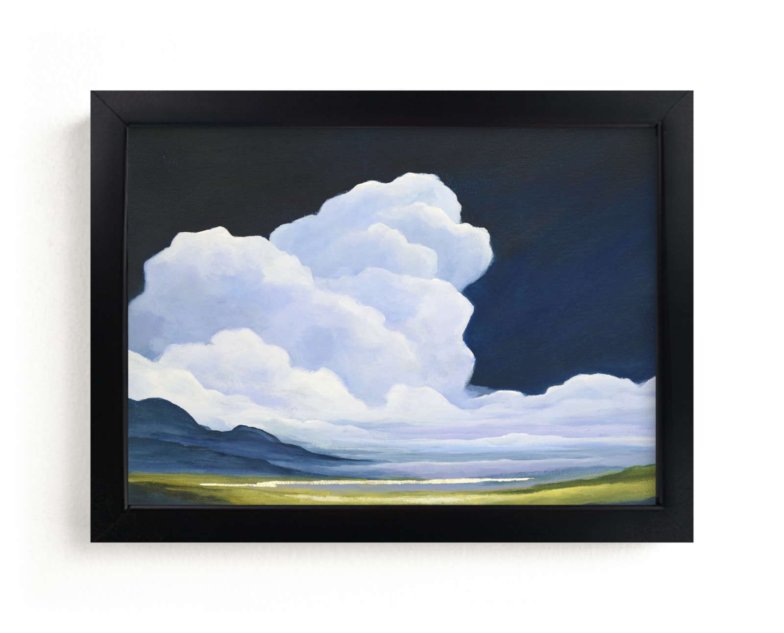 "Porcelain Sky" - Limited Edition Art Print by Mya Bessette in beautiful frame options and a variety of sizes.