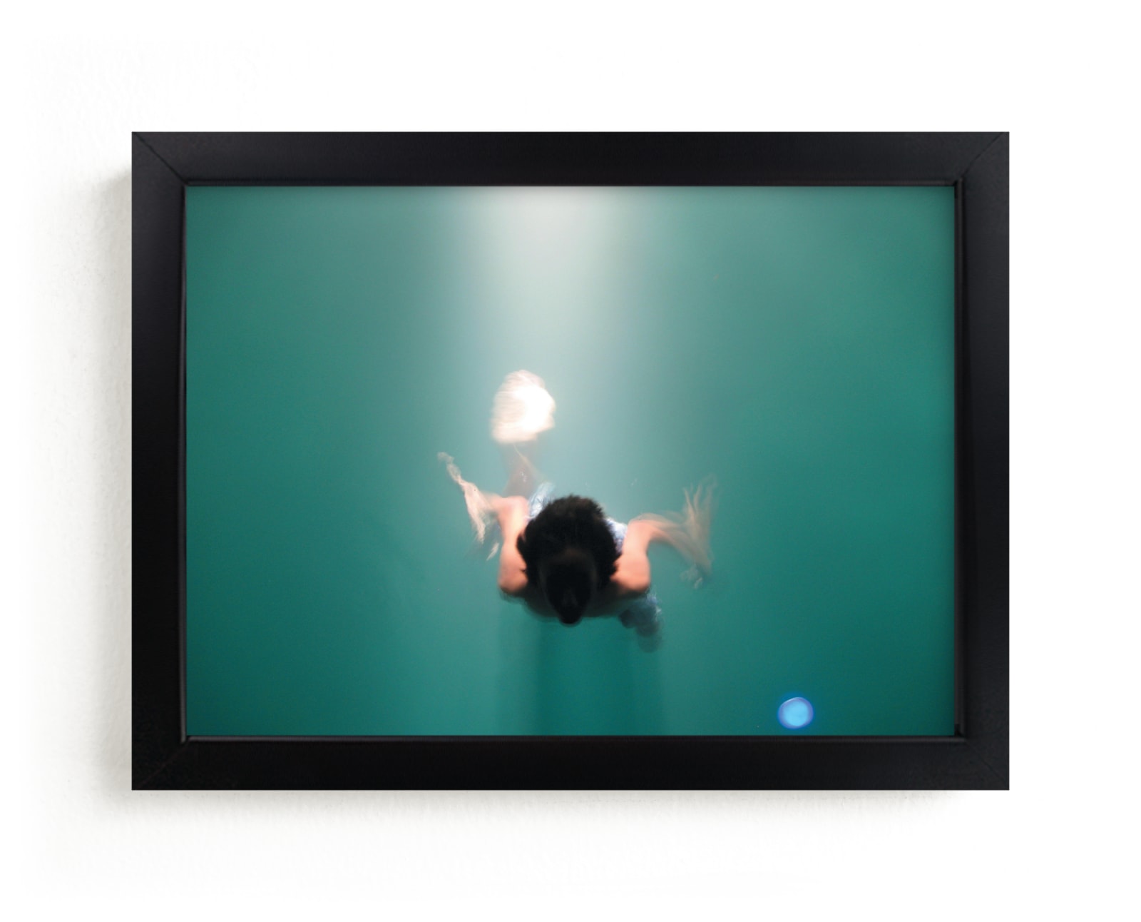 "Pool Illumination" - Limited Edition Art Print by Georgia Tankard in beautiful frame options and a variety of sizes.