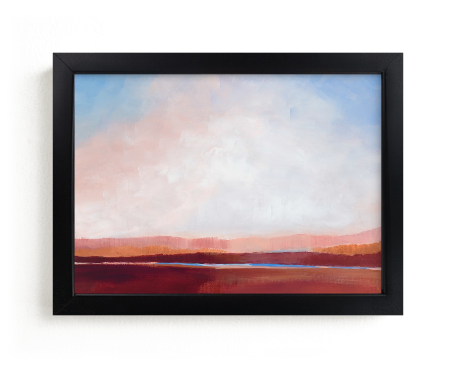 "Canyon Blue" - Limited Edition Art Print by AlisonJerry in beautiful frame options and a variety of sizes.