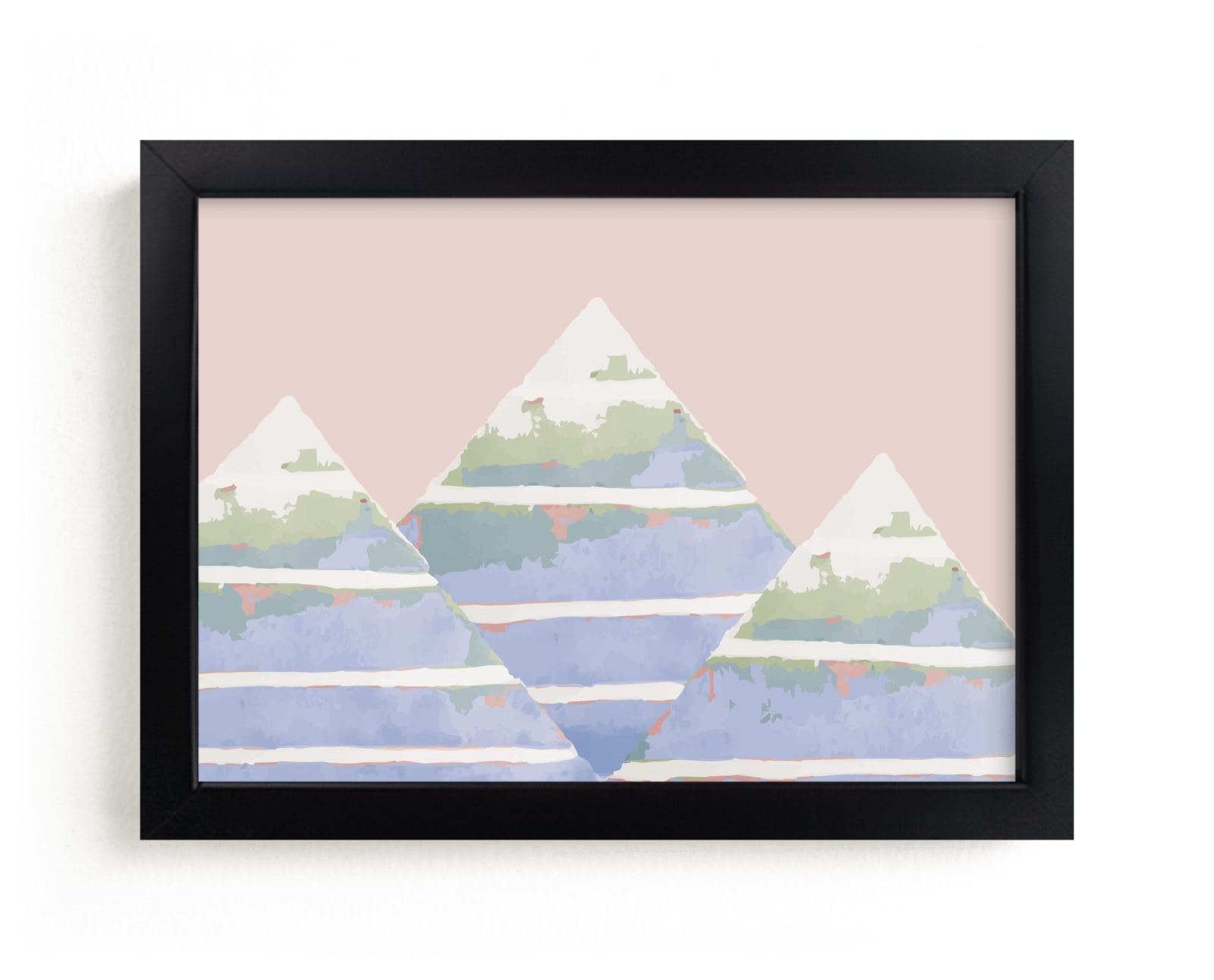 "Colorful Summit" - Limited Edition Art Print by Akweley Creative in beautiful frame options and a variety of sizes.