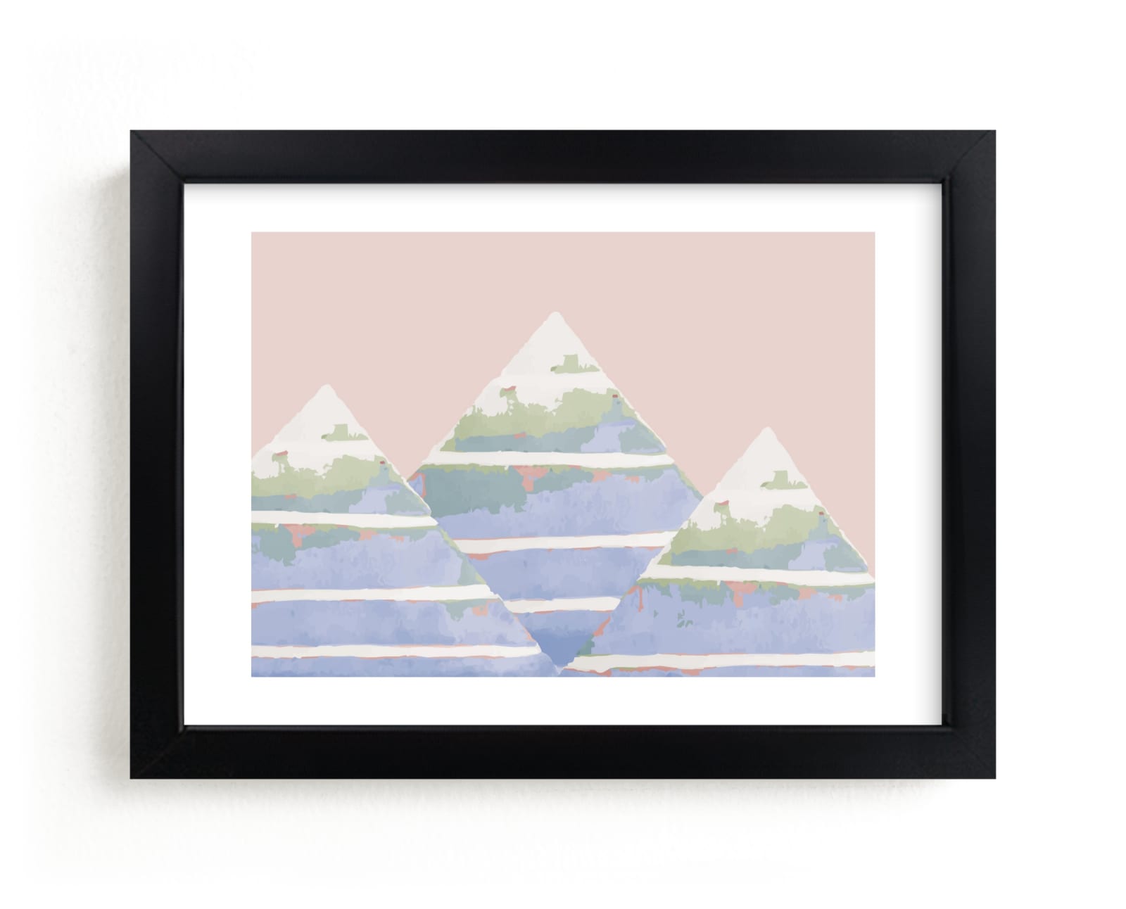 "Colorful Summit" - Limited Edition Art Print by Akweley Creative in beautiful frame options and a variety of sizes.