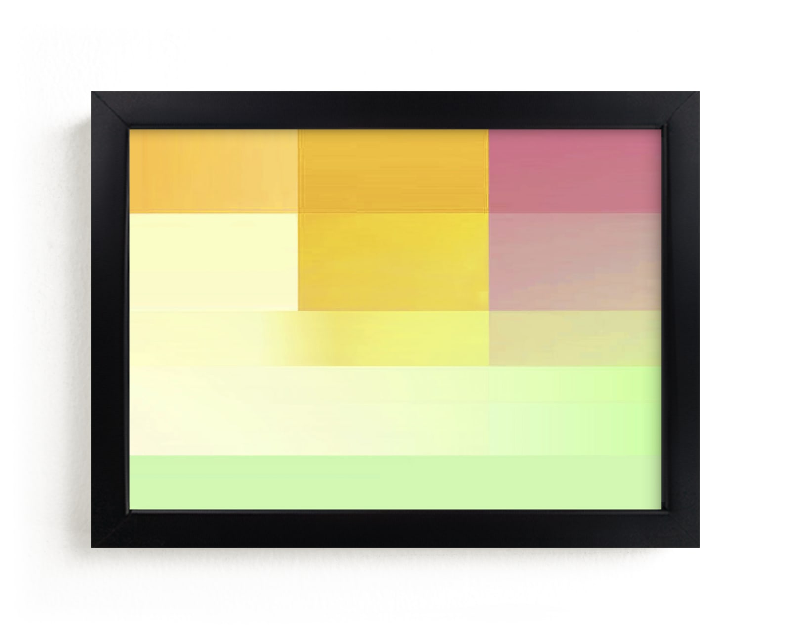 "gradients of color" - Limited Edition Art Print by Baumbirdy in beautiful frame options and a variety of sizes.