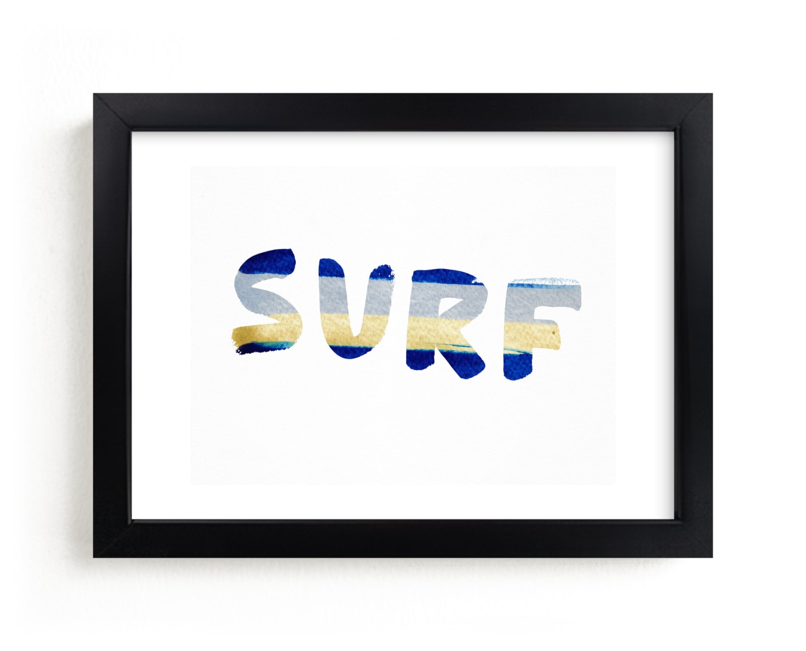 "SURF and SUN" by Christina Flowers in beautiful frame options and a variety of sizes.