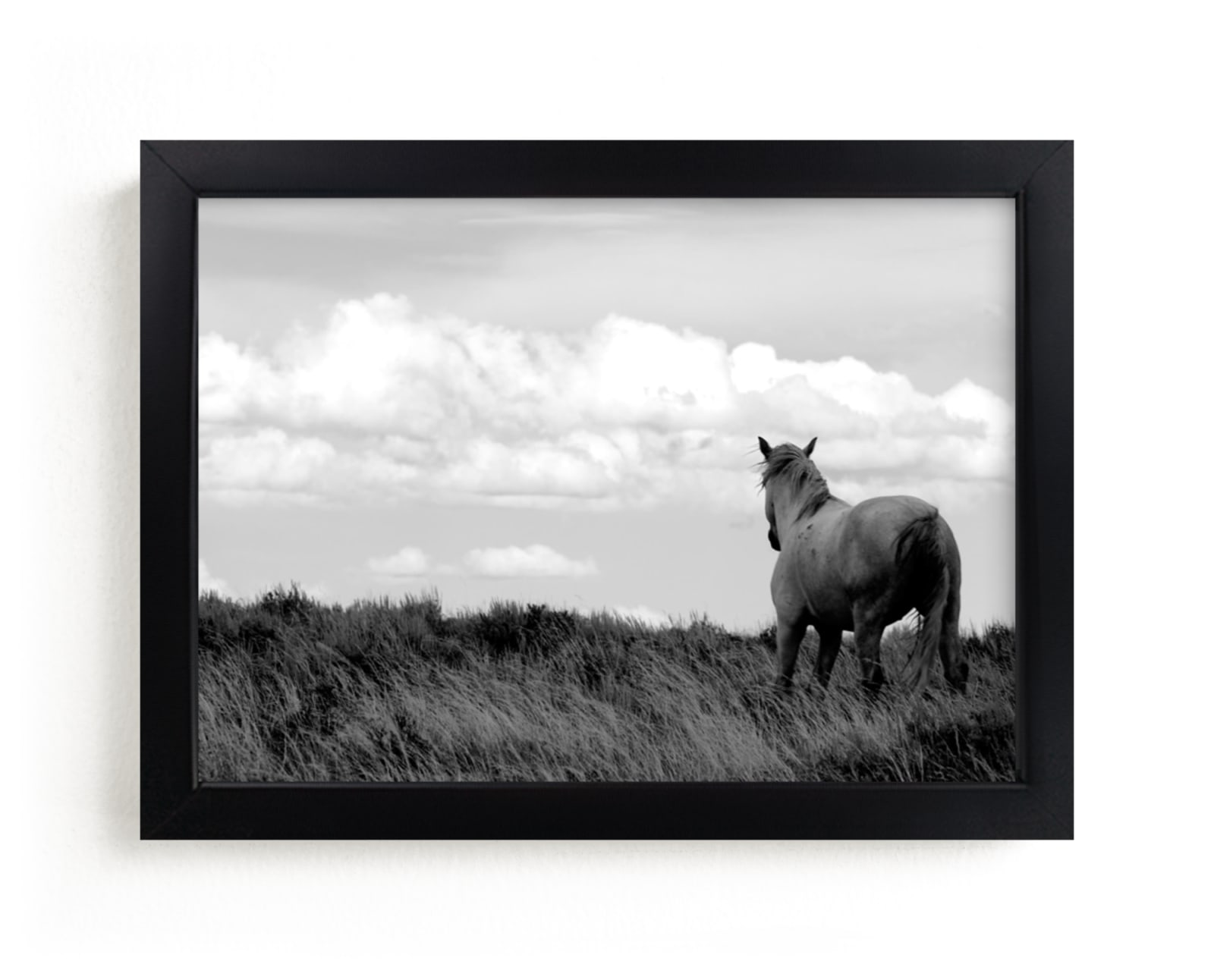"Desert Dreamer" - Art Print by Leslie Le Coq in beautiful frame options and a variety of sizes.
