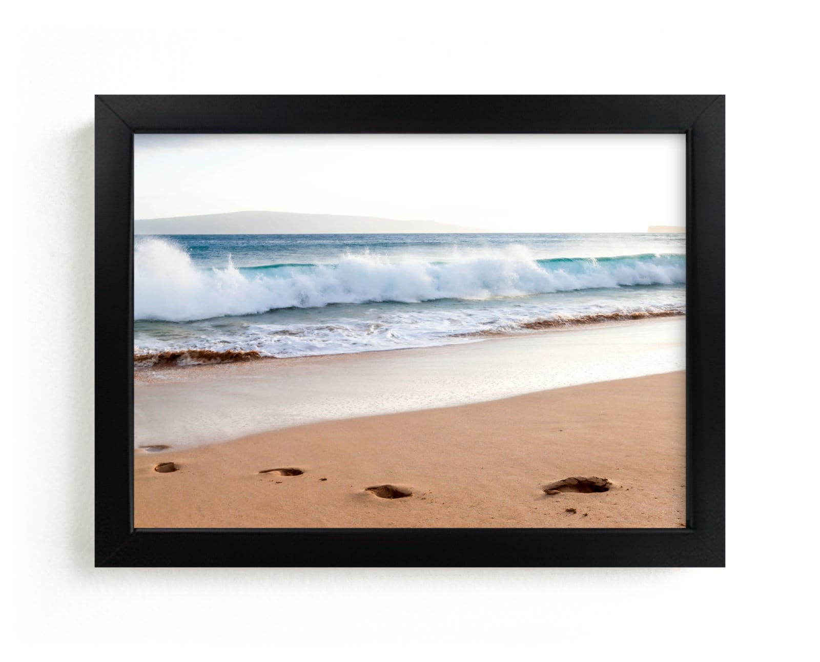 "Walk to the Waves on MacKena" - Art Print by Mary Ann Glynn-Tusa in beautiful frame options and a variety of sizes.