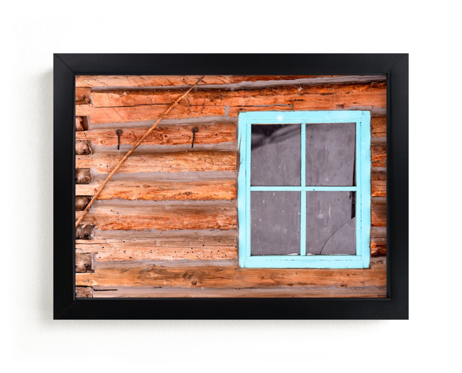 "Broken Window" - Art Print by Leslie Le Coq in beautiful frame options and a variety of sizes.
