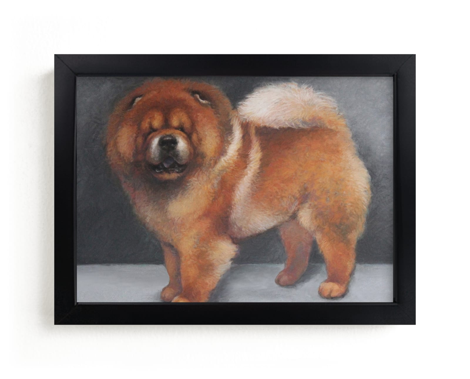 "Red Chow Chow" by Tracy Ann in beautiful frame options and a variety of sizes.