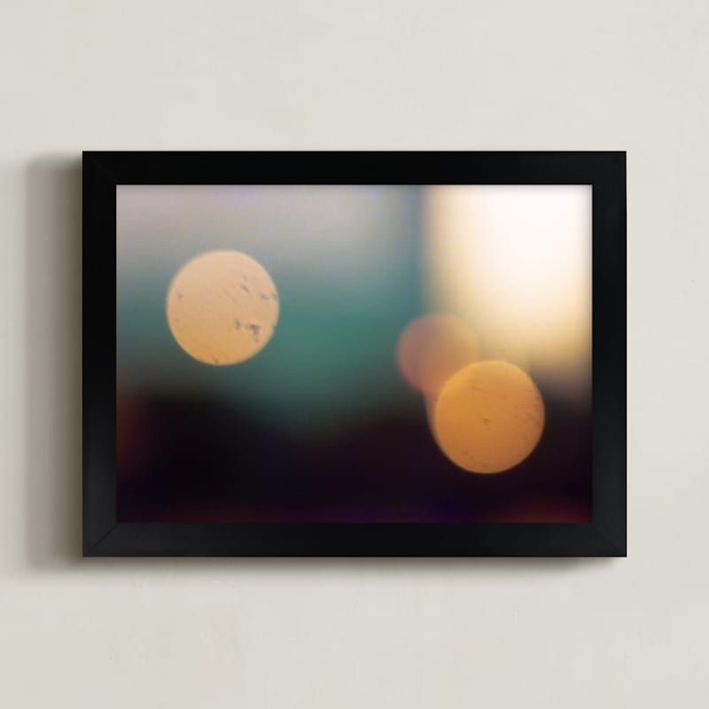 "Experiments with Film 024" - Art Print in Sunset by Arash Fattahi Acosta - Framed