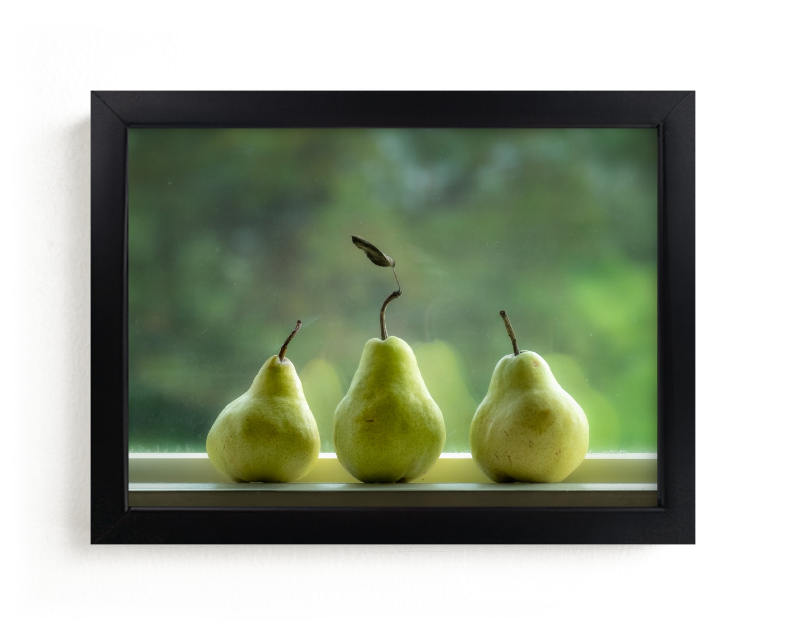 "Pears at the Window" by Julia Preminger in beautiful frame options and a variety of sizes.