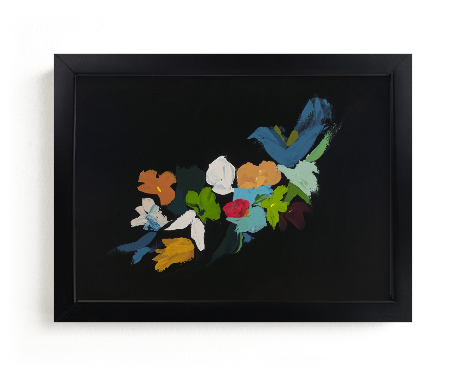 "Moonlight Abstract Botanical" by Caryn Owen in beautiful frame options and a variety of sizes.