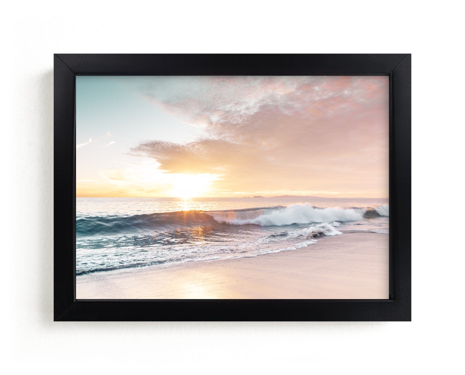 "Pacific Daydream Sorbet" by Kamala Nahas in beautiful frame options and a variety of sizes.