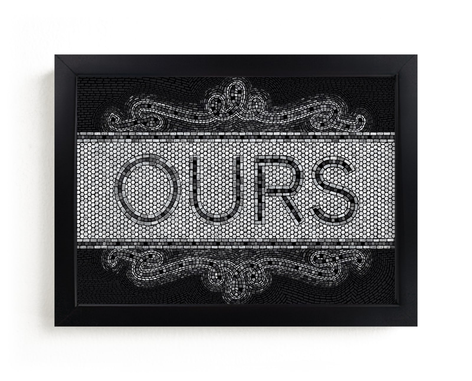 "this is ours" by Leanne Friedberg in beautiful frame options and a variety of sizes.