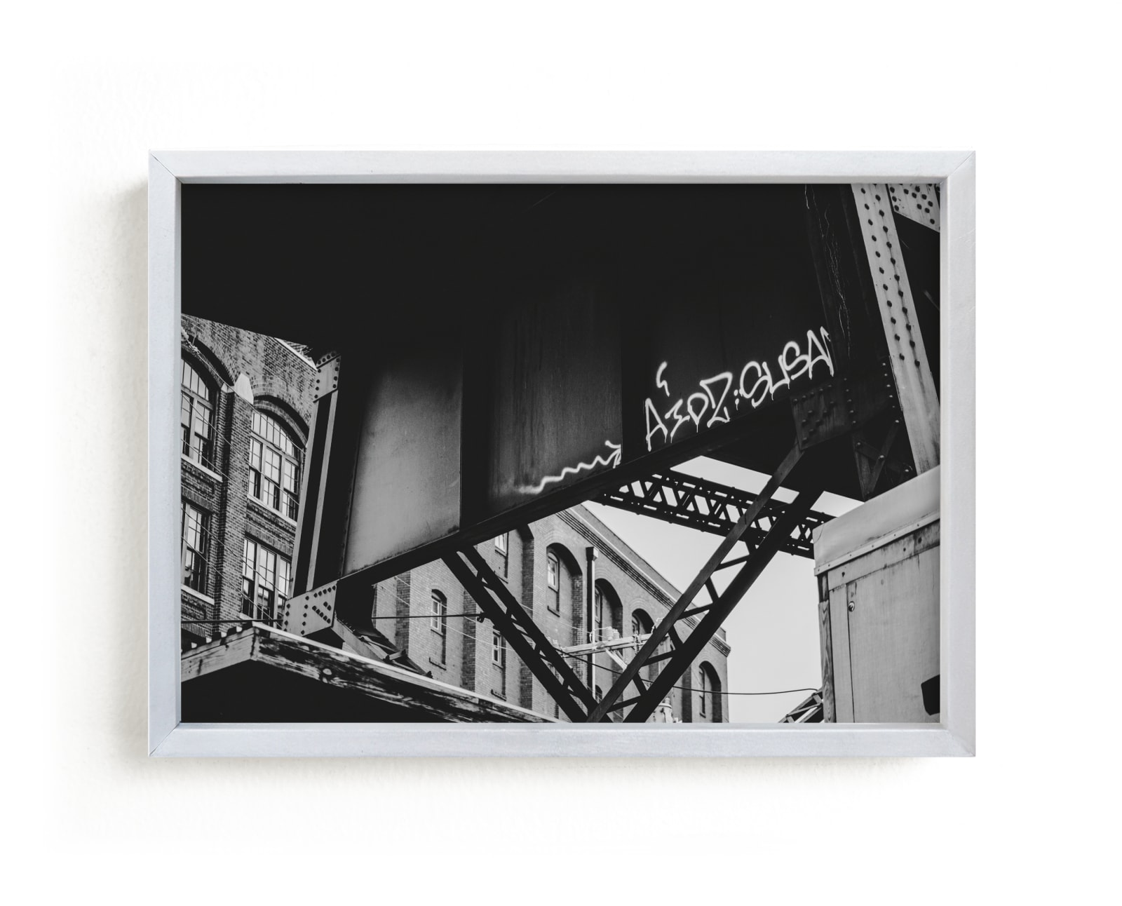 "Shockoe Crossing" - Limited Edition Art Print by Curtis Newkirk in beautiful frame options and a variety of sizes.