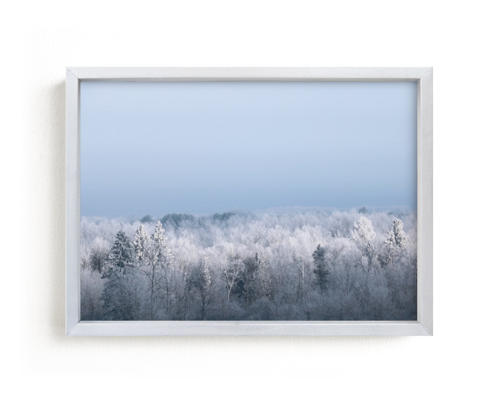 "Frosted Horizon" - Limited Edition Art Print by Janelle Wourms in beautiful frame options and a variety of sizes.