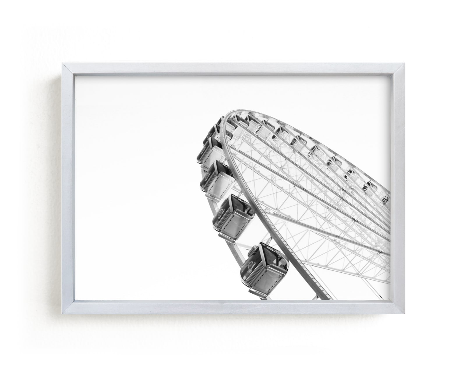 "Wheel In The Sky" - Limited Edition Art Print by PHEP Design Studio in beautiful frame options and a variety of sizes.