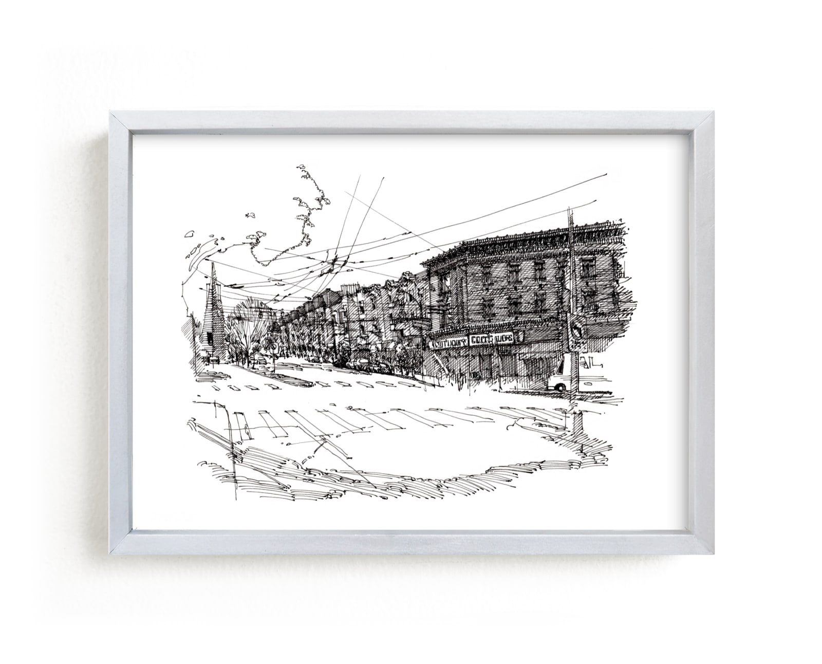 "North Beach 1" - Art Print by IMG_101 in beautiful frame options and a variety of sizes.