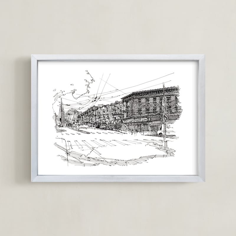 "North Beach 1" - Art Print by IMG_101 in beautiful frame options and a variety of sizes.