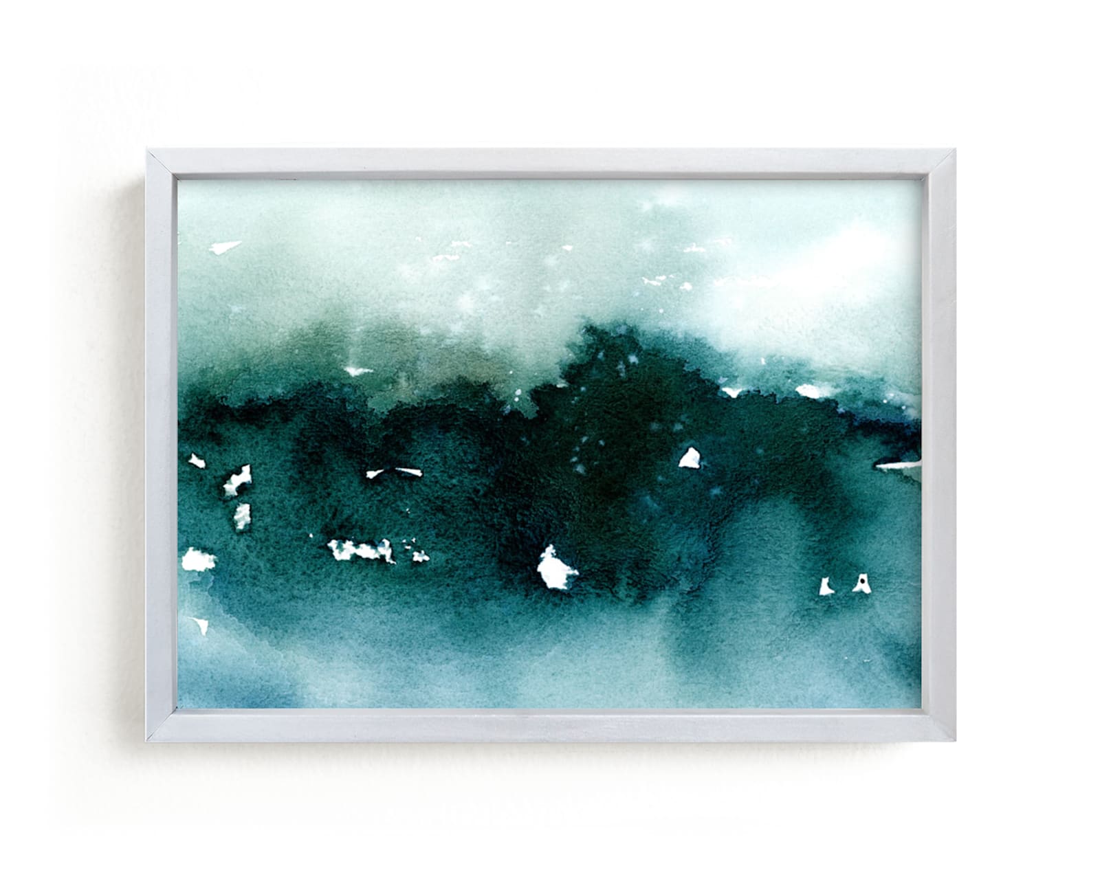 "Distant Dusk II" - Art Print by Lindsay Megahed in beautiful frame options and a variety of sizes.