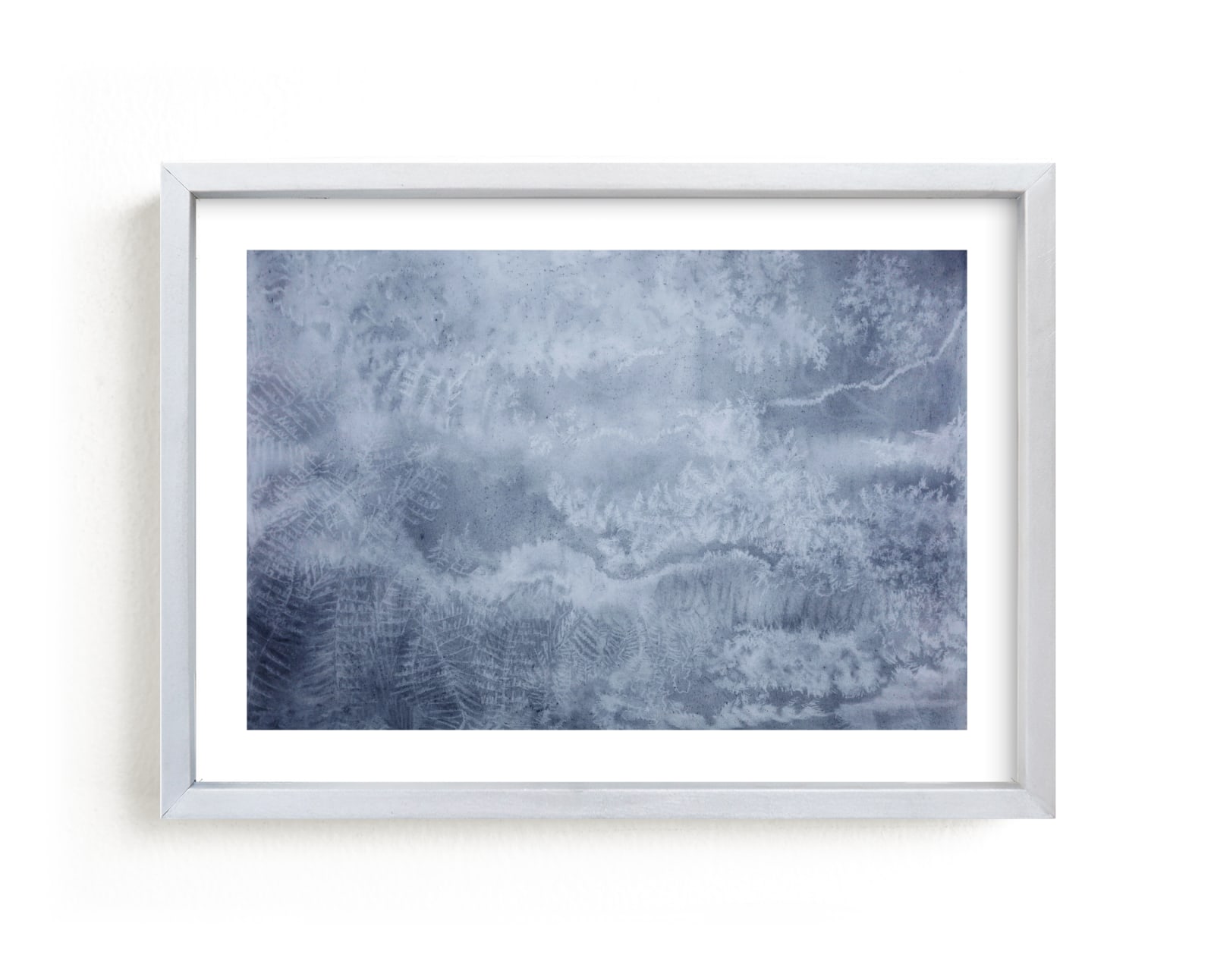 "Winter Window Frost" by Janie Allen in beautiful frame options and a variety of sizes.
