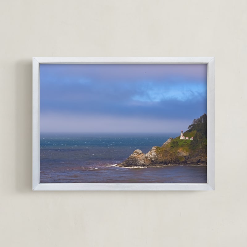 "Heceta Head Lighthouse, Florence" by Abby Ehntholt in beautiful frame options and a variety of sizes.