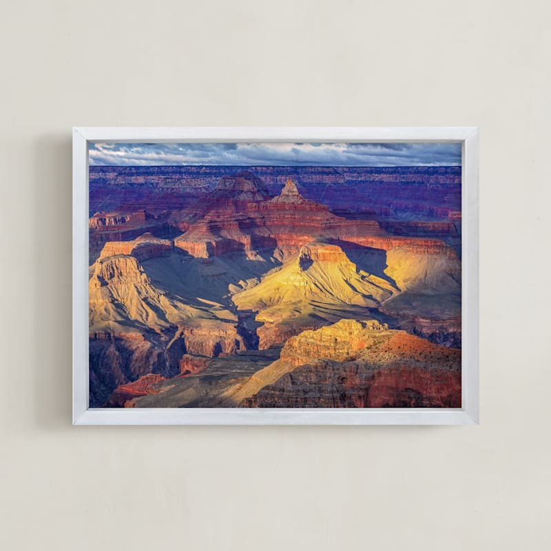 "Golden Hour, Grand Canyon" by Abby Ehntholt in beautiful frame options and a variety of sizes.