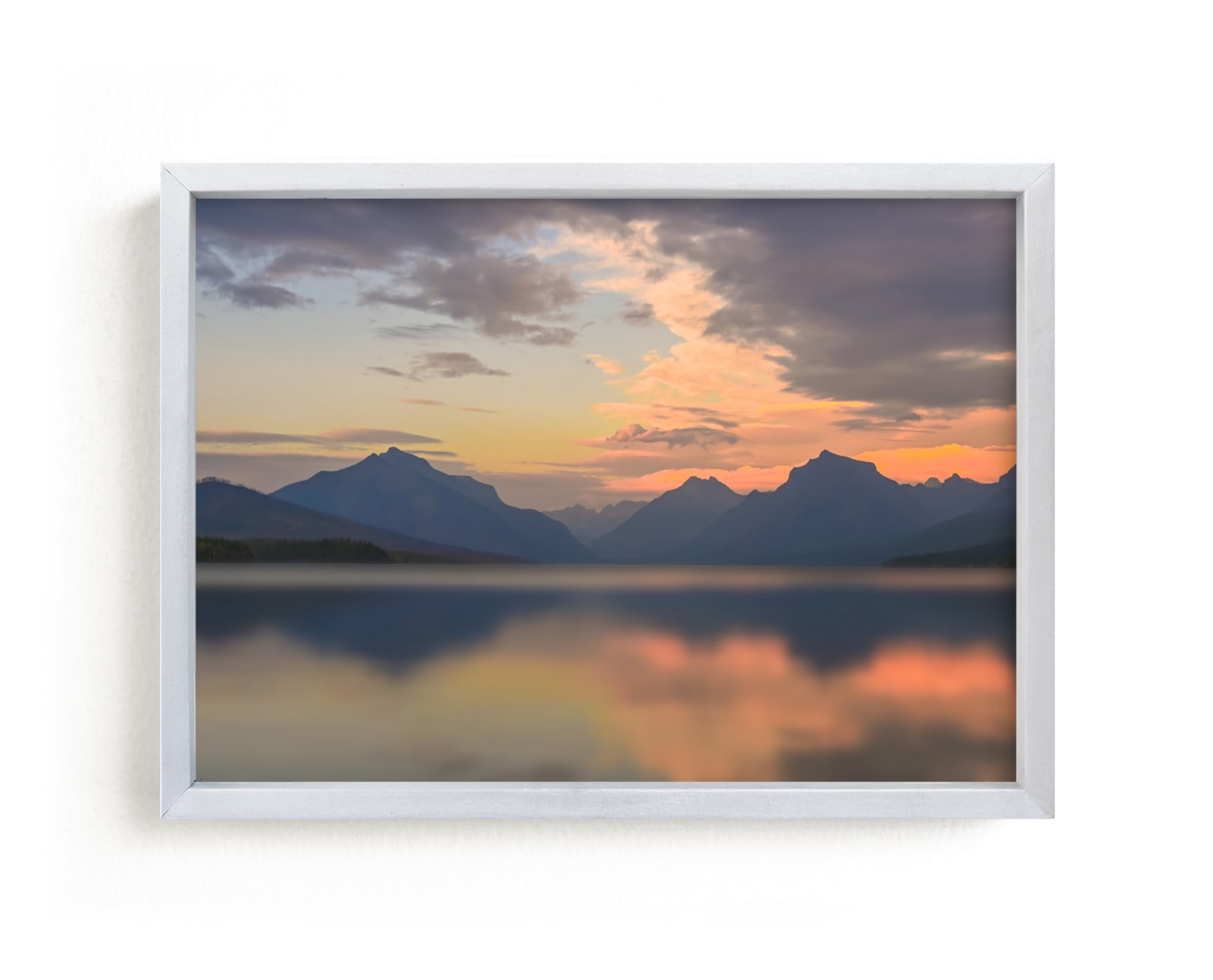 "Something About This Lake" by Abby Ehntholt in beautiful frame options and a variety of sizes.