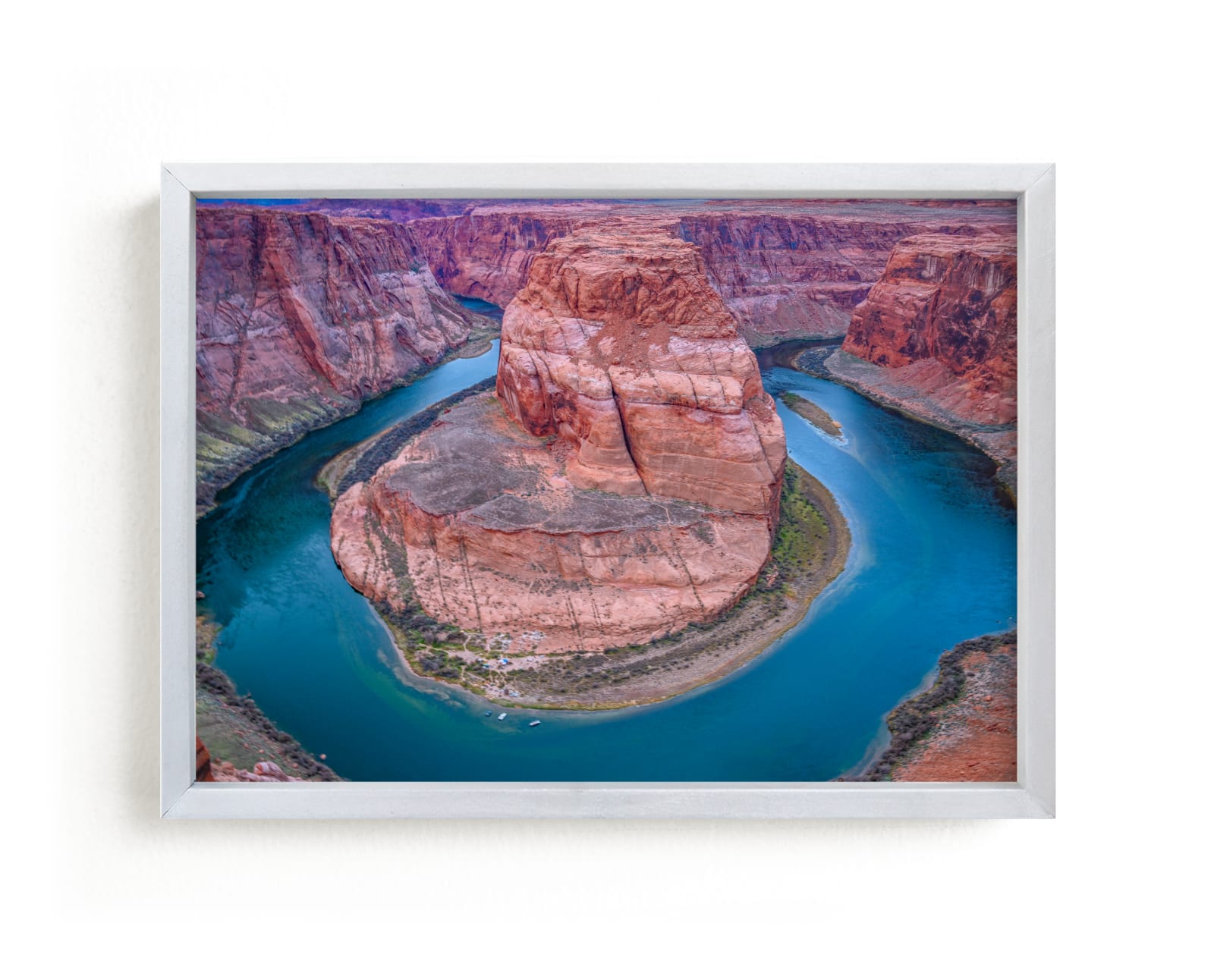 "Horseshoe Bend, AZ" by Abby Ehntholt in beautiful frame options and a variety of sizes.