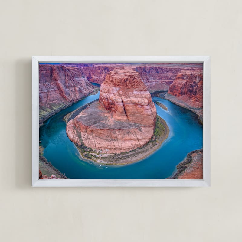 "Horseshoe Bend, AZ" by Abby Ehntholt in beautiful frame options and a variety of sizes.